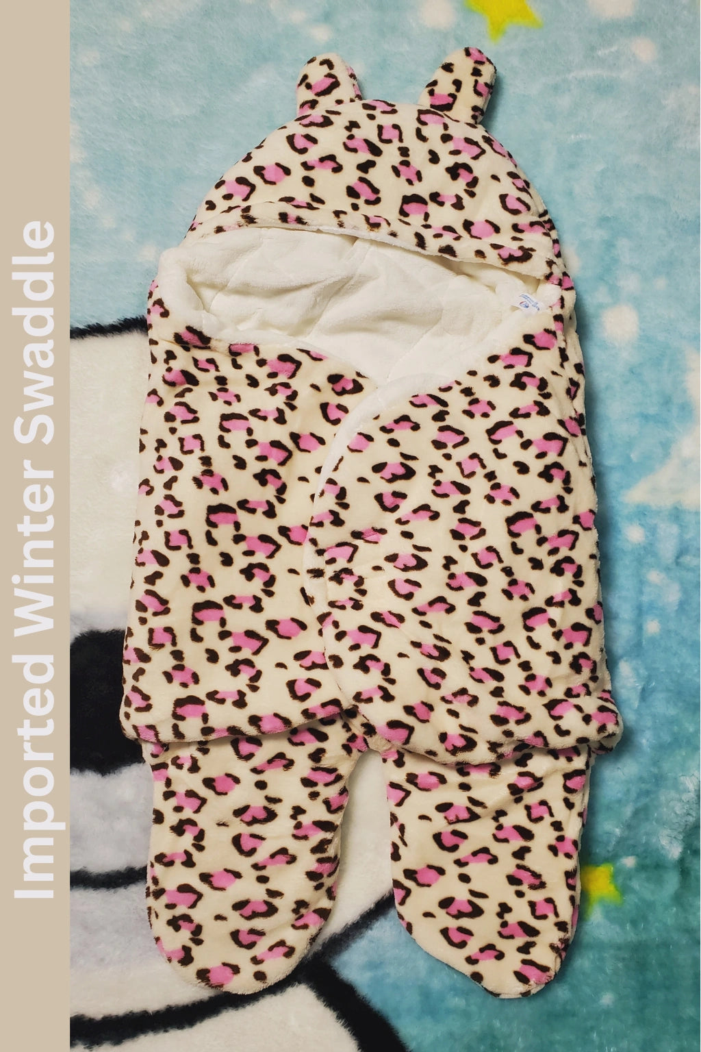 Imported Winter Swaddle Tiger 0-9M Baby