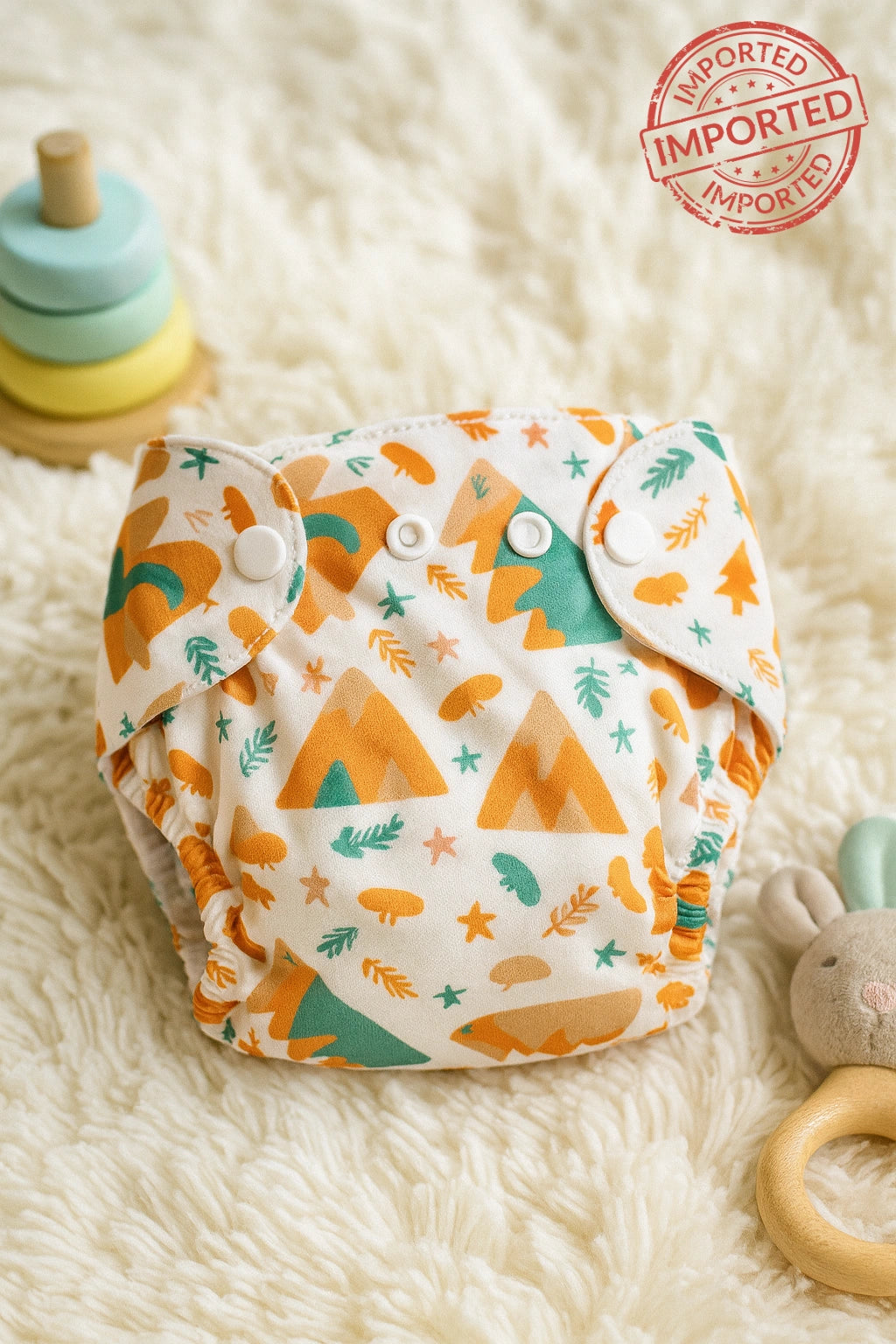 IMPORTED Reusable Diaper NB-2Year