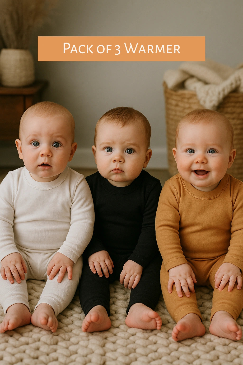 Pack of 3 Inner Thermal & Body Warmer - Infant -4Y