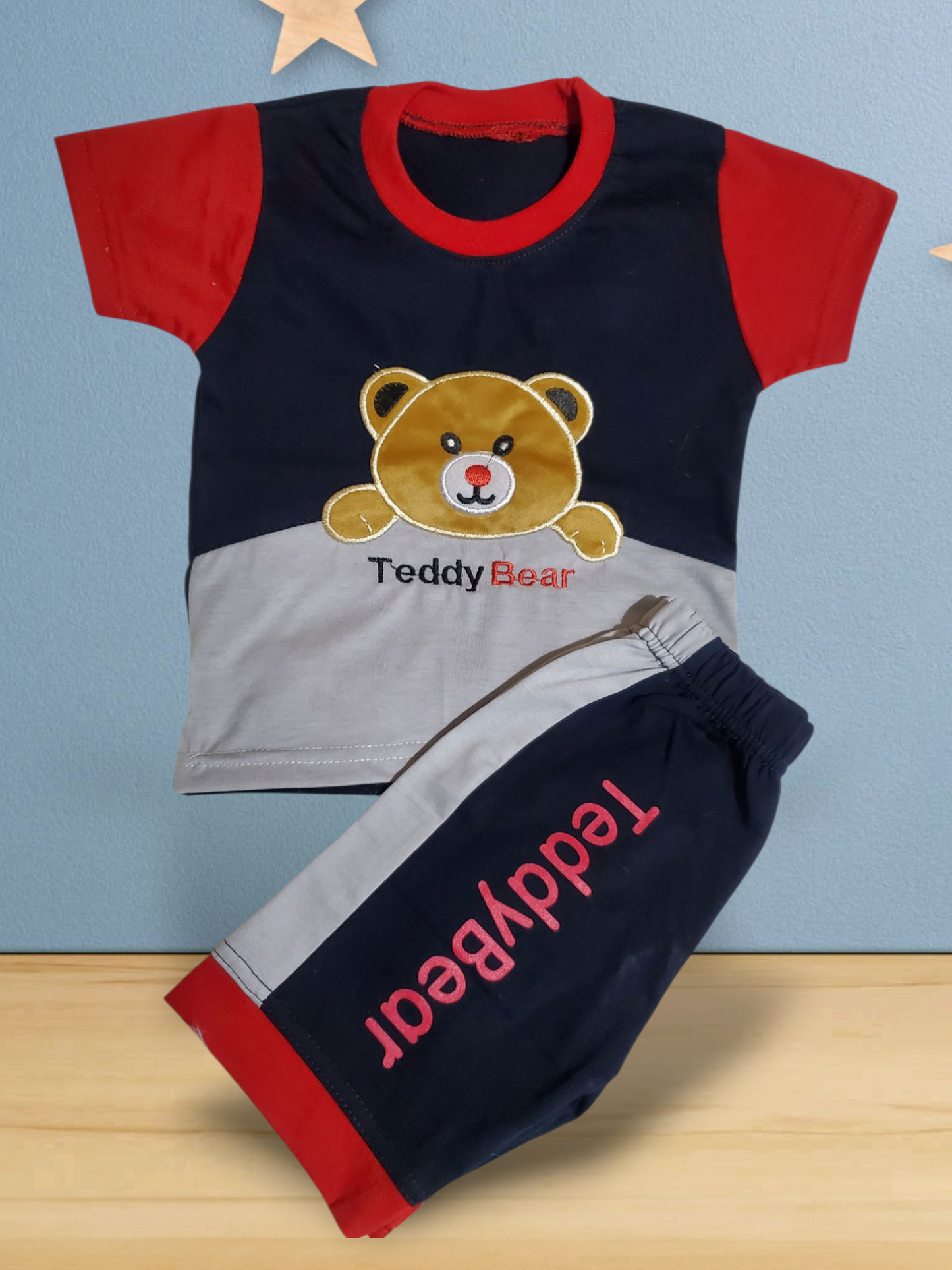 Poo Panda RB Short + Shirt Set