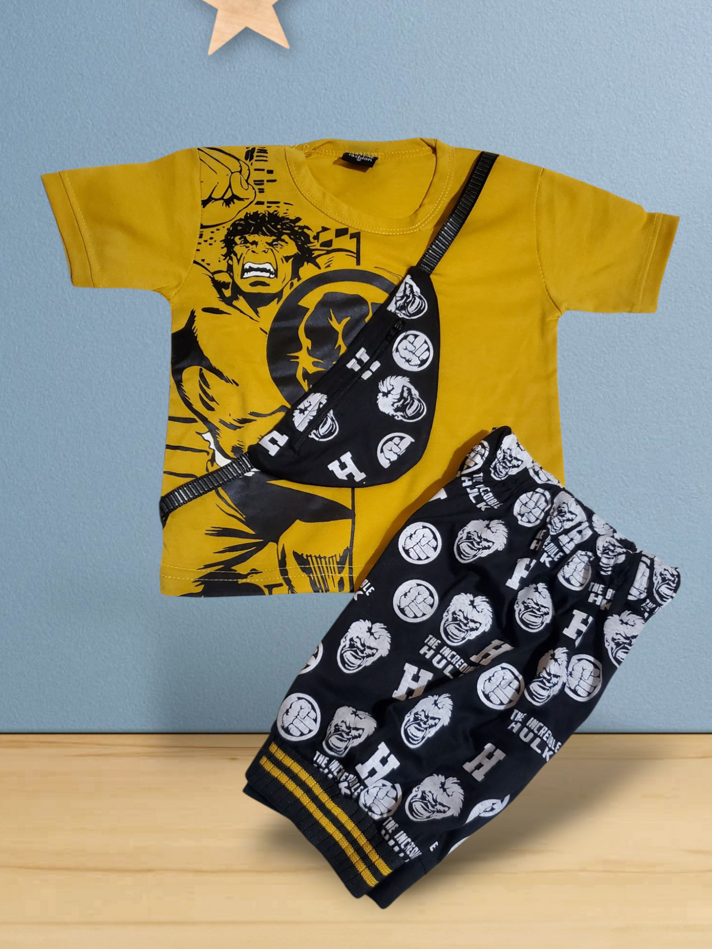 Angry Man YB Short + Shirt Set