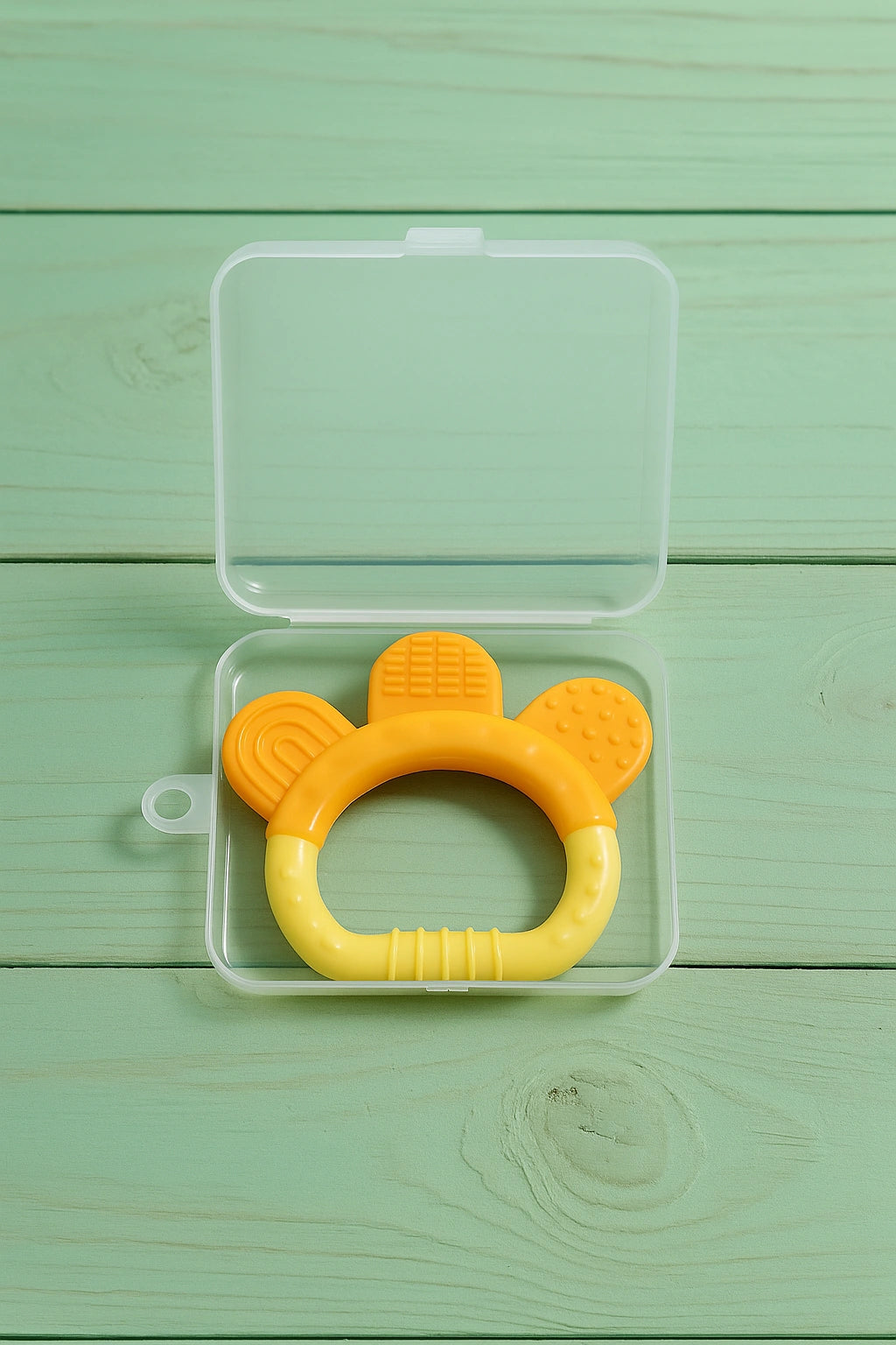 Baby Teether Soft Silicone β Soothing Ring for Teething Relief