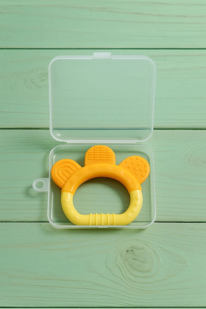 Baby Teether Soft Silicone – Soothing Ring for Teething Relief