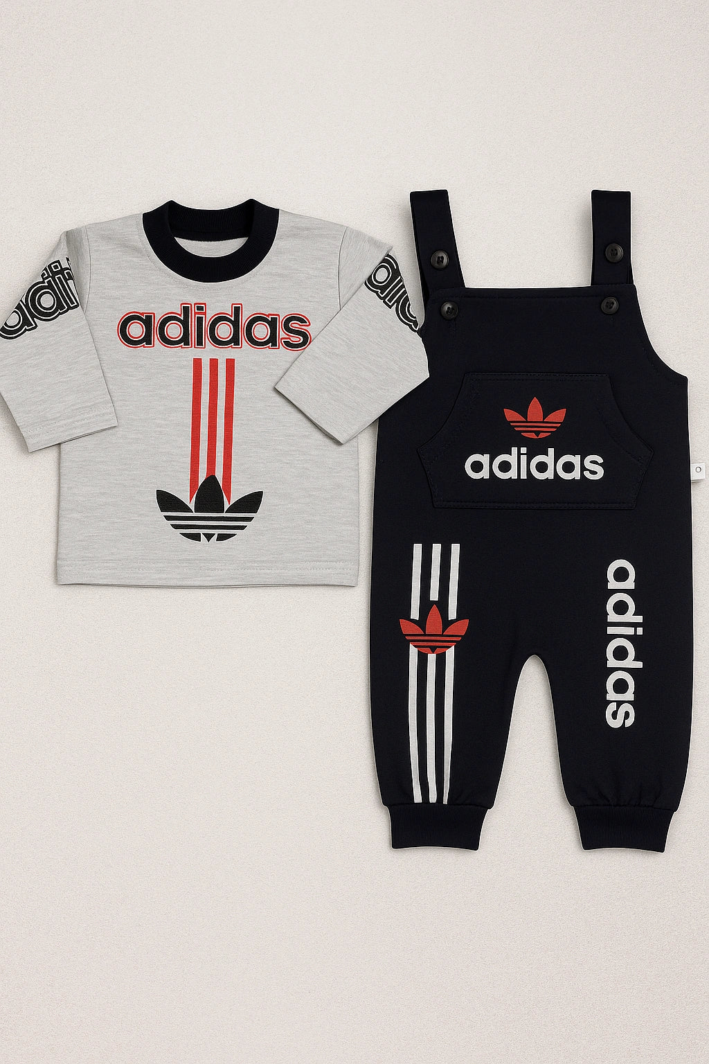 ADI Navy Romper Suit - Summer Fabric