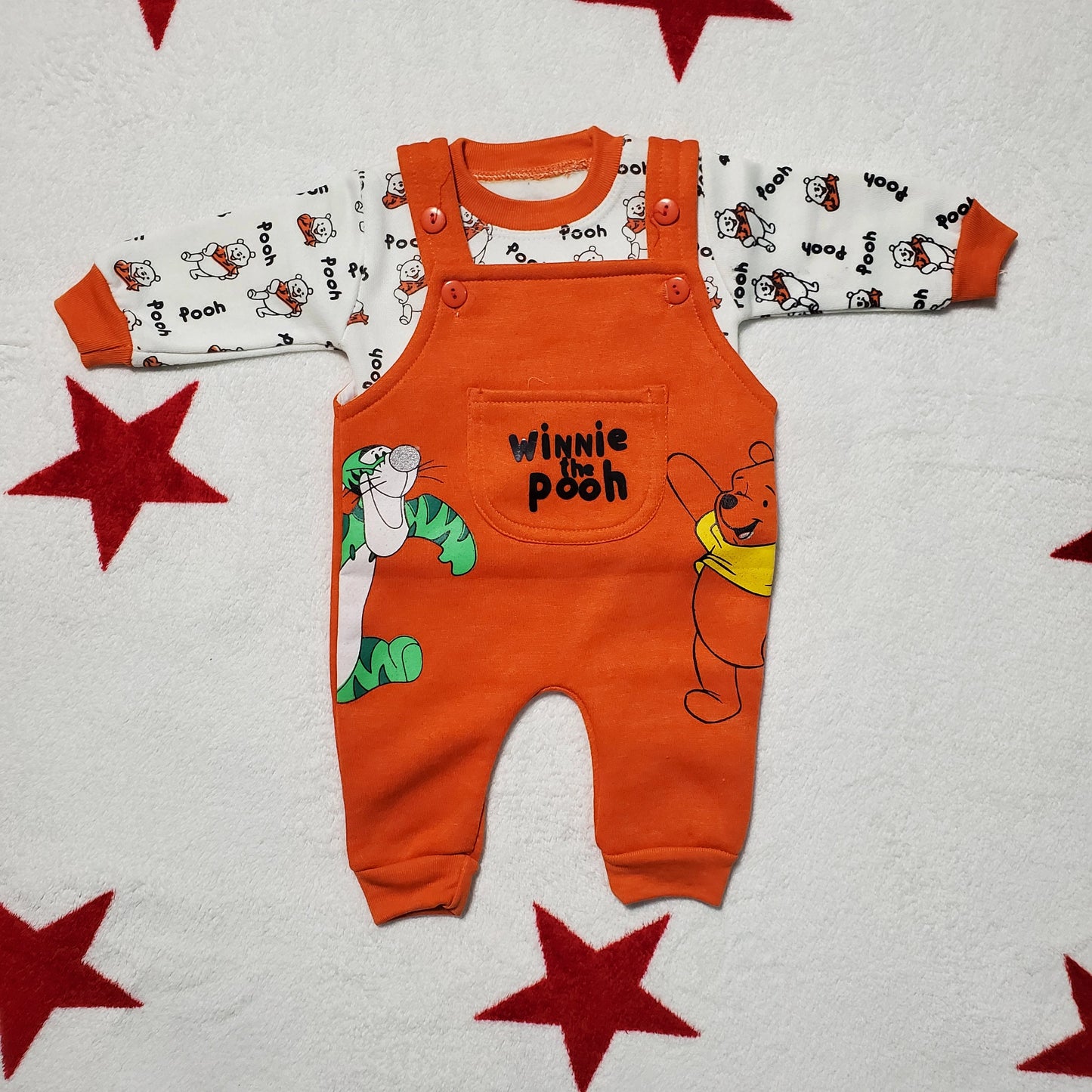 Poooh Romper 0-3M - WINTER FLEECE