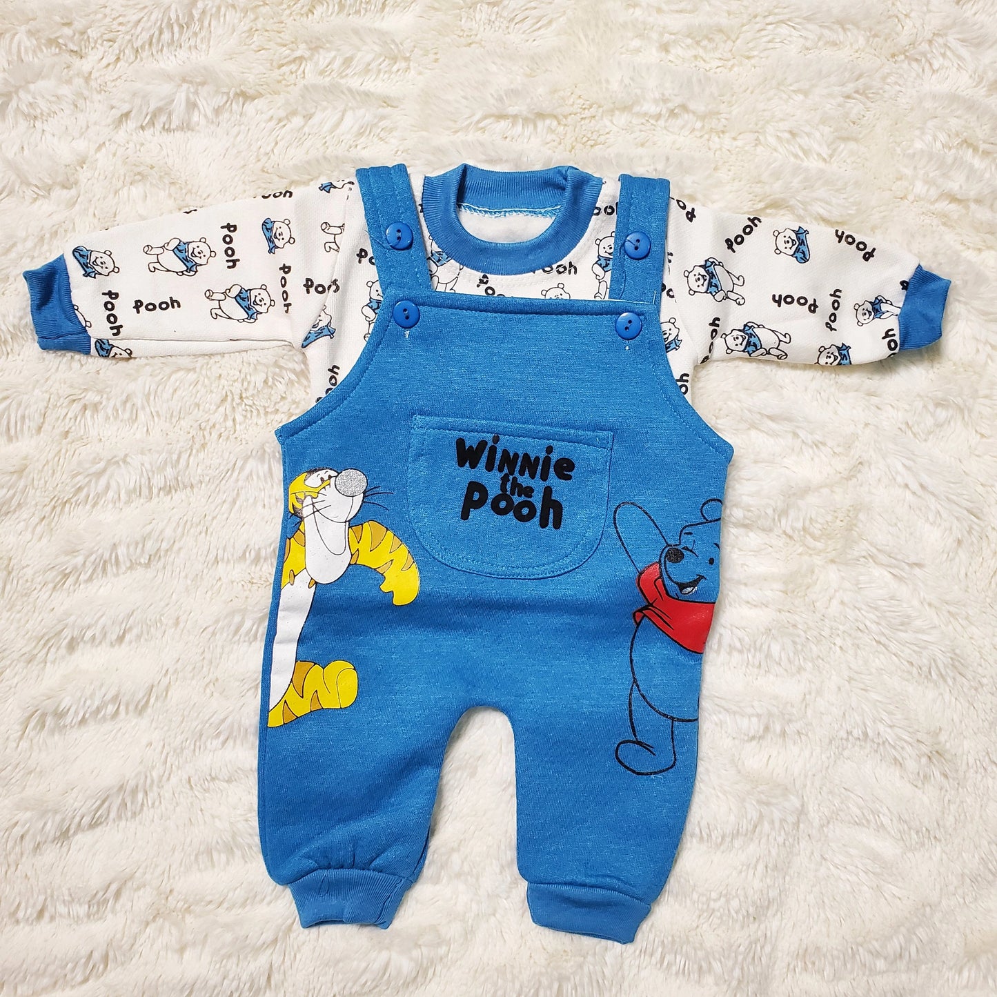Poooh Romper 0-3M - WINTER FLEECE