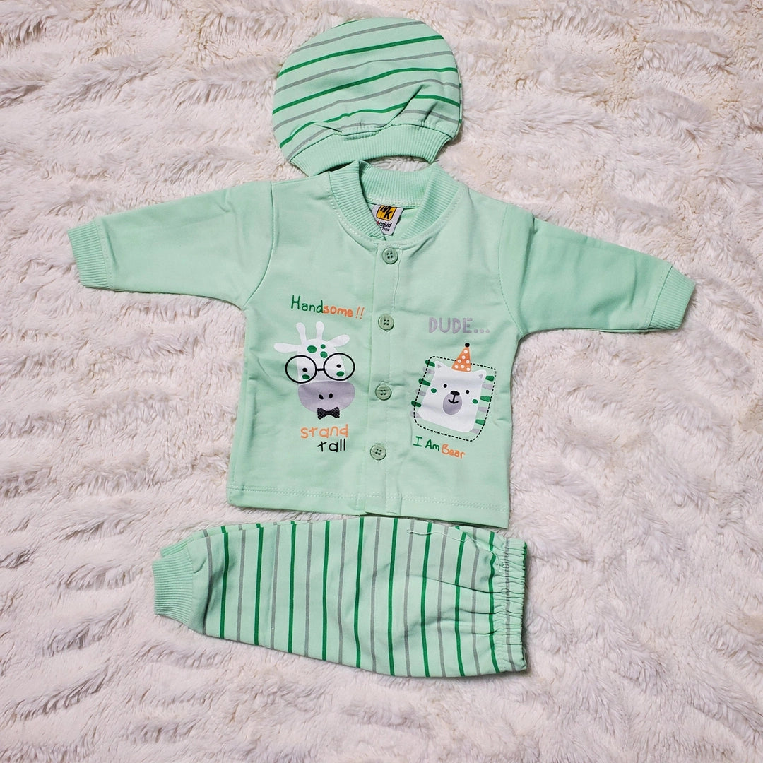 Handsome Dude 0-3M - WINTER TERRY