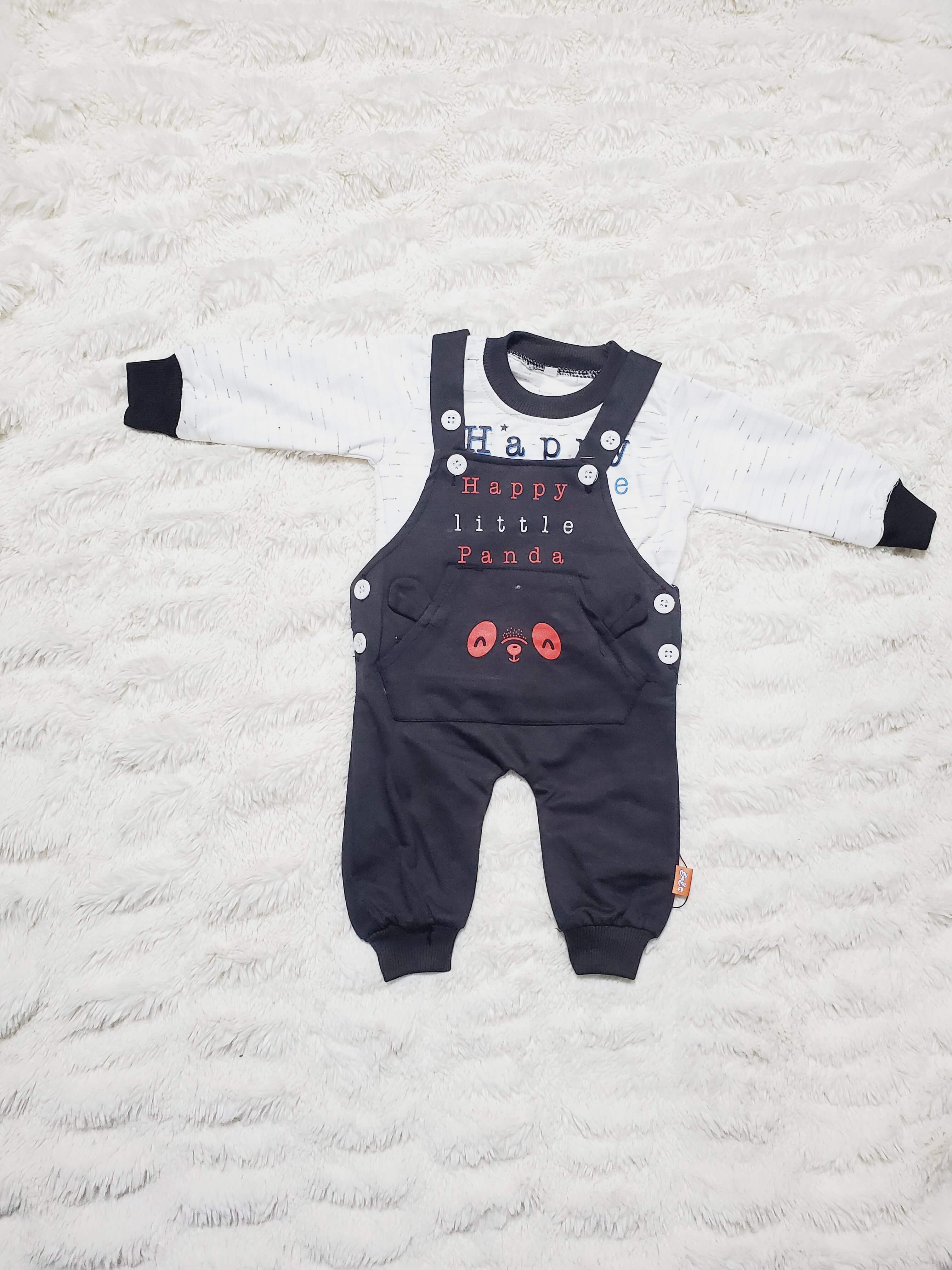 HAPPY PANDA BK Romper - WINTER TERRY