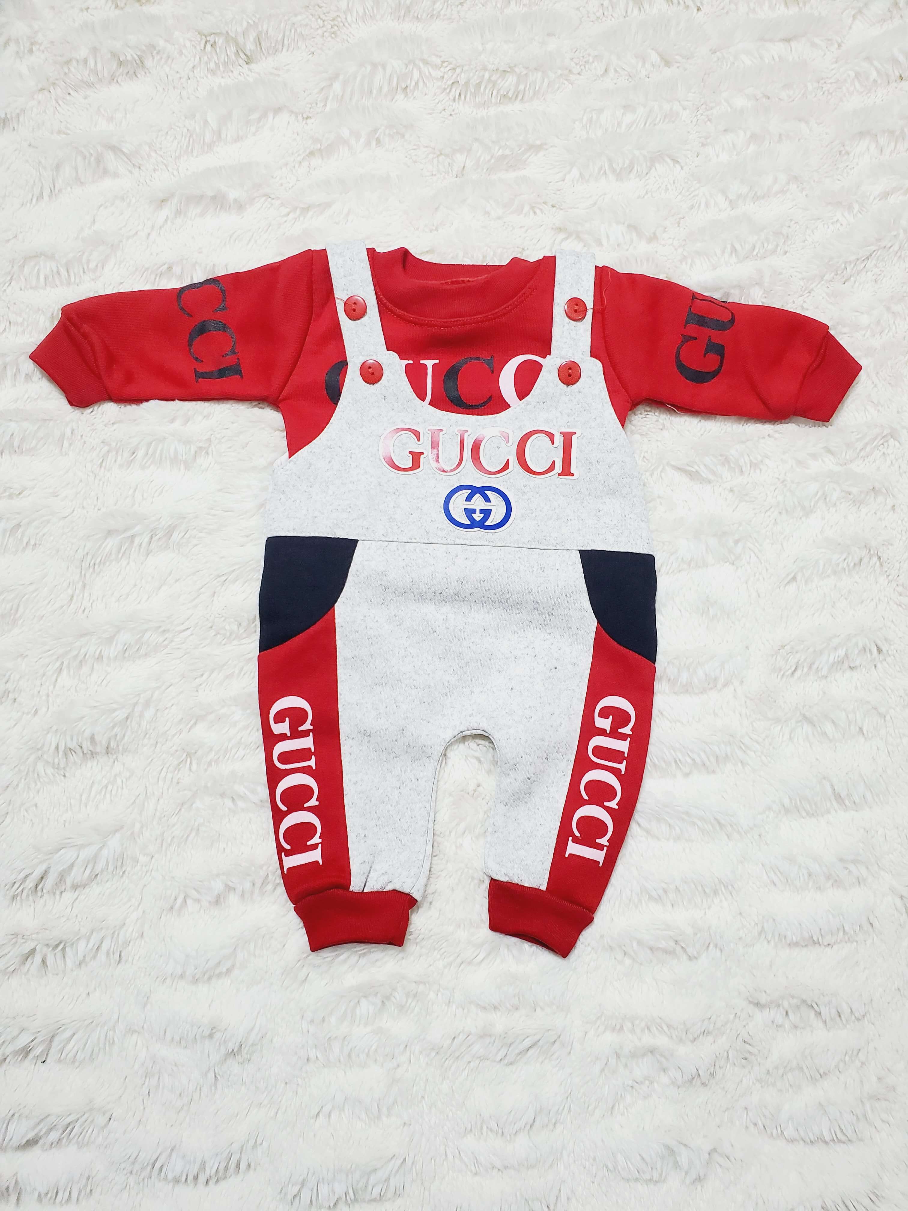 GUCC Romper RD 0-3M - WINTER FLEECE