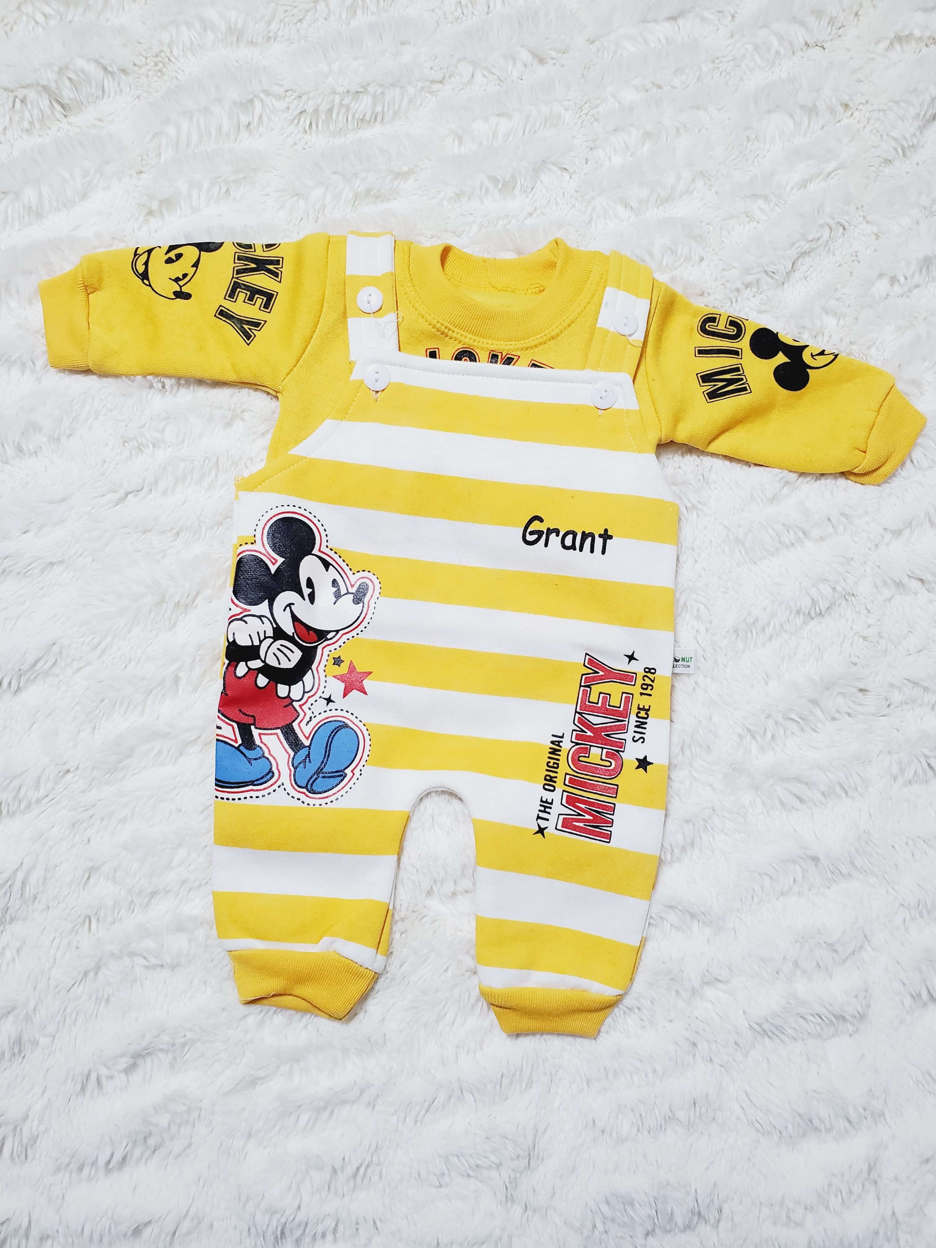 MICK Romper YL 0-3M - WINTER FLEECE