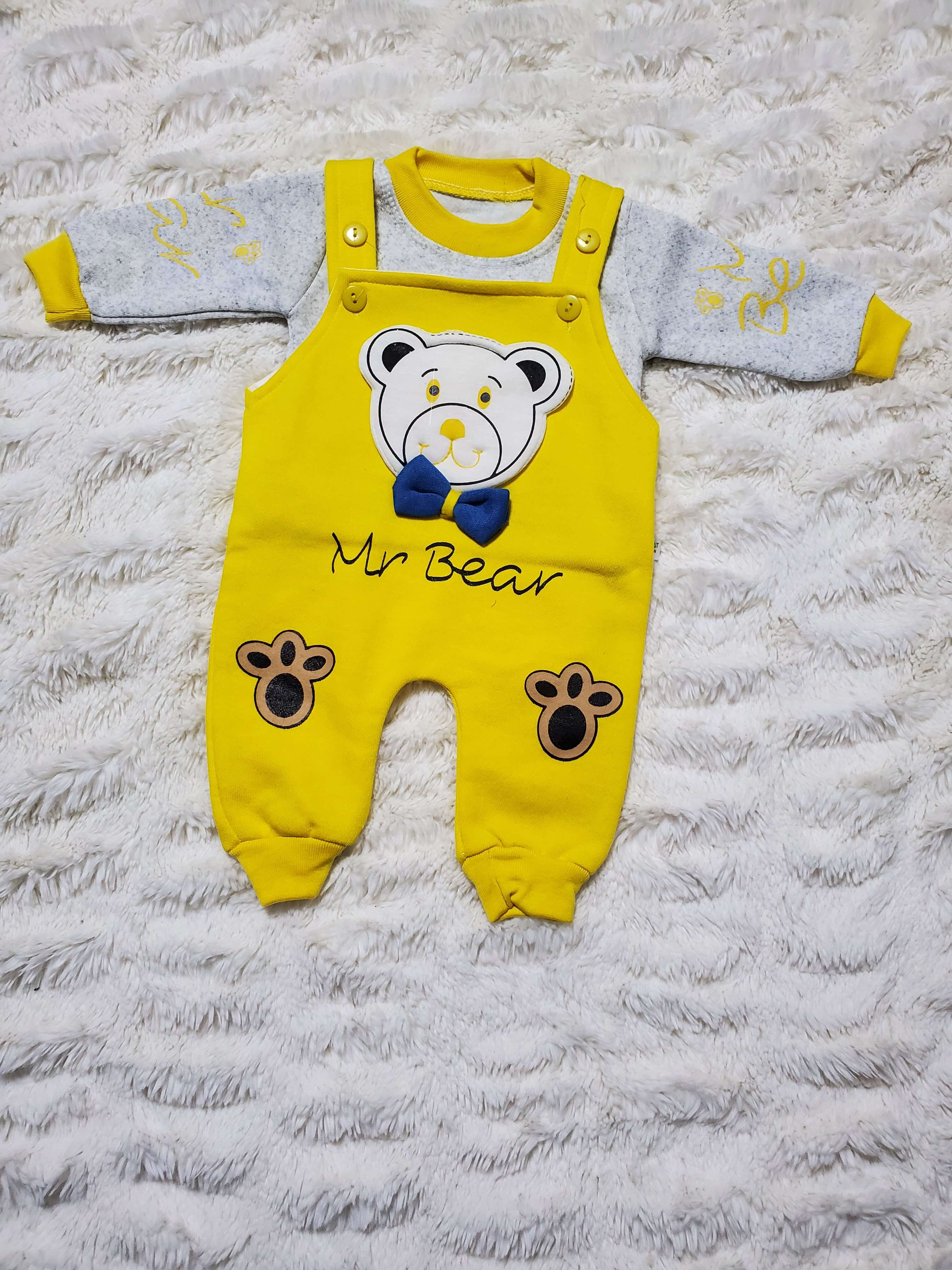 MY BEAR Romper YL 0-3M - WINTER FLEECE