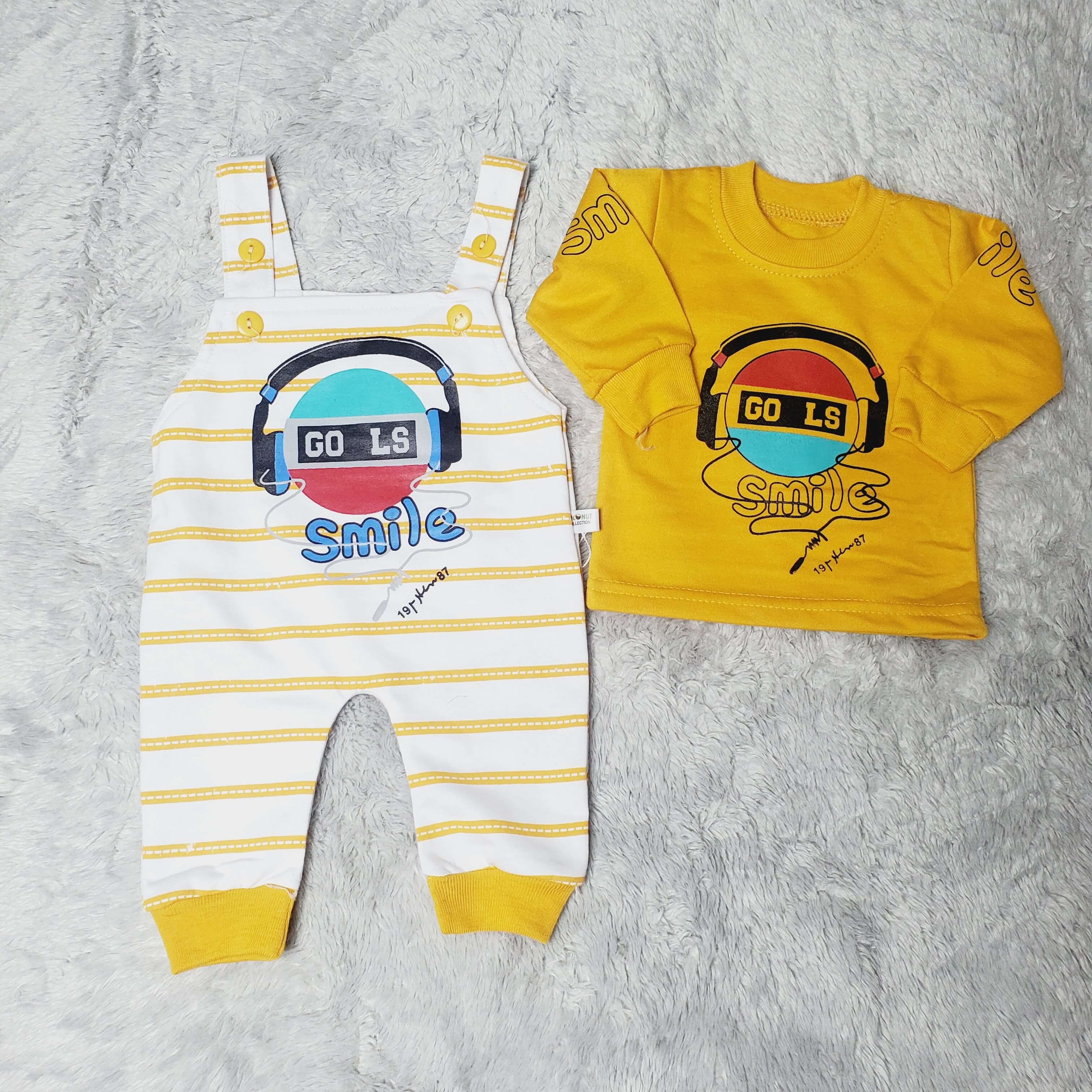 Smile GOAL MUSTARD - WINTER TERRY