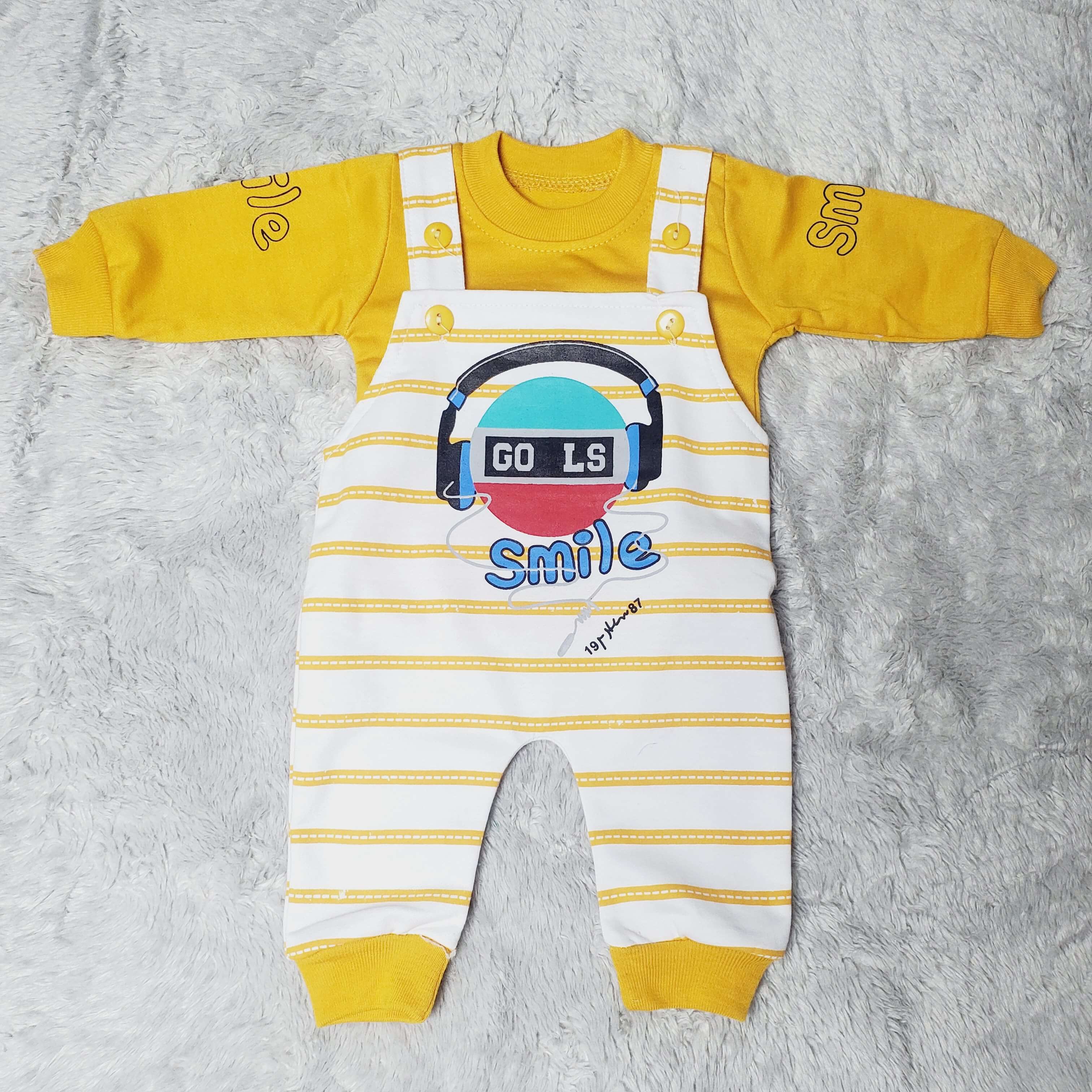 Smile GOAL MUSTARD - WINTER TERRY