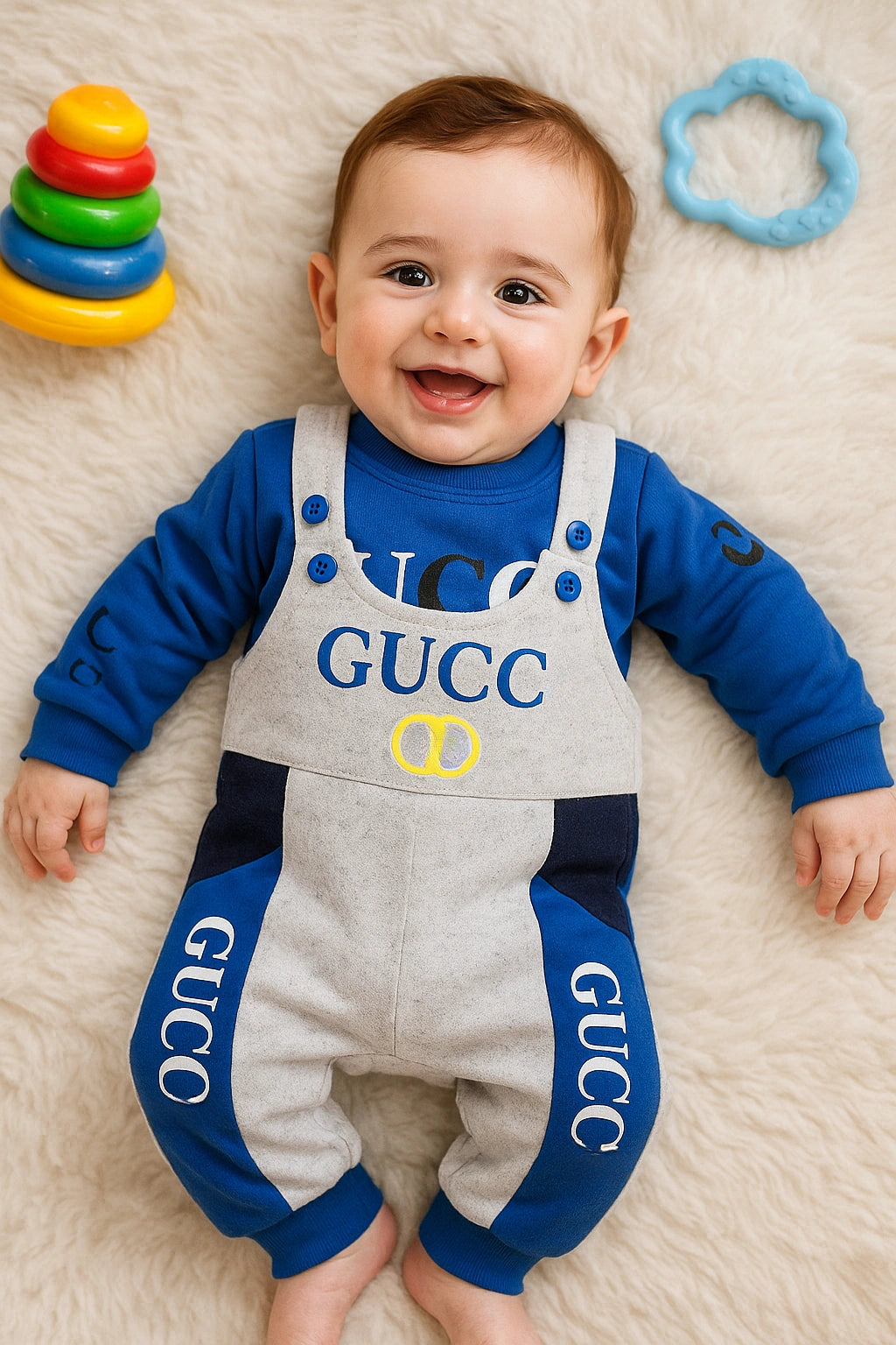 GUCC Romper BL 0-3M - WINTER FLEECE