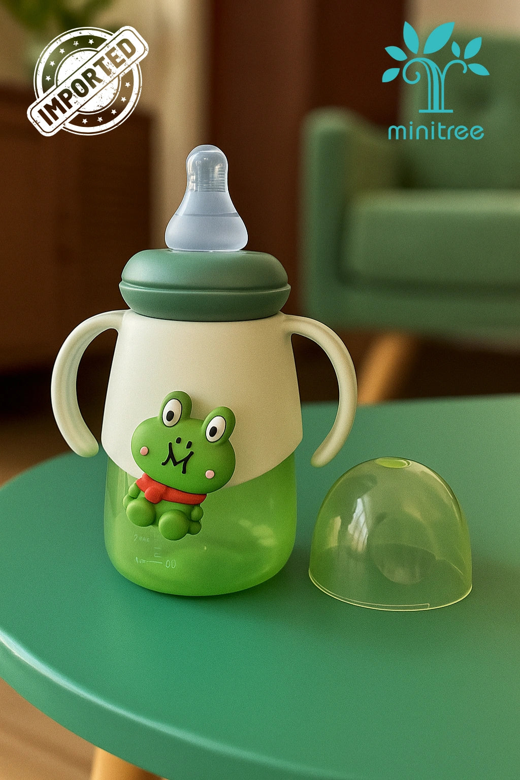 Mini Tree Imported FROG Feeder 9oz/270ml 6+ Months 0%BPA