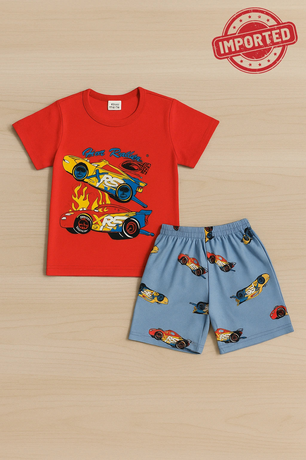 Racing Character Suit IMPORTED Shirt + Short Set