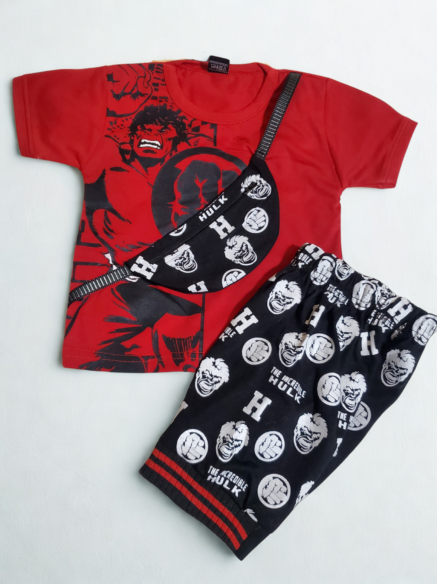 Angry Man RB Short + Shirt Set