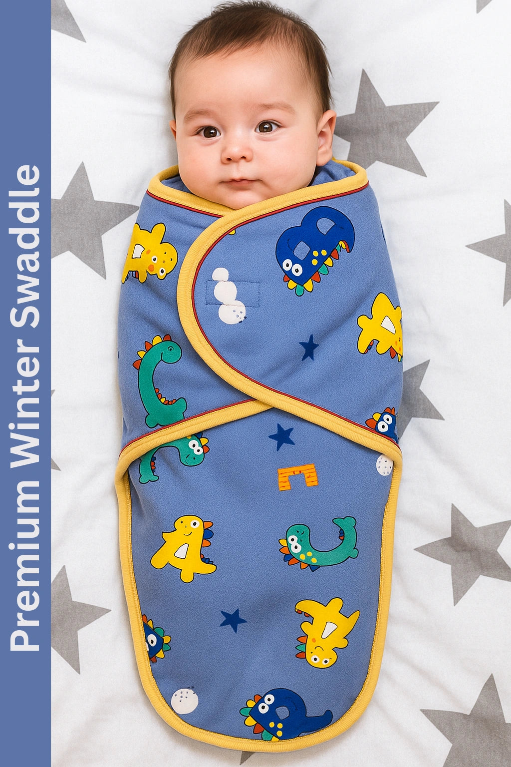 Winter Swaddle ABC Purple 0-9M Baby