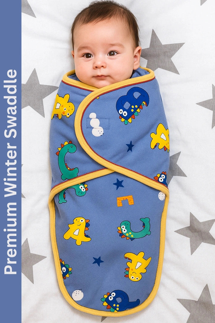 Winter Swaddle ABC Purple 0-9M Baby