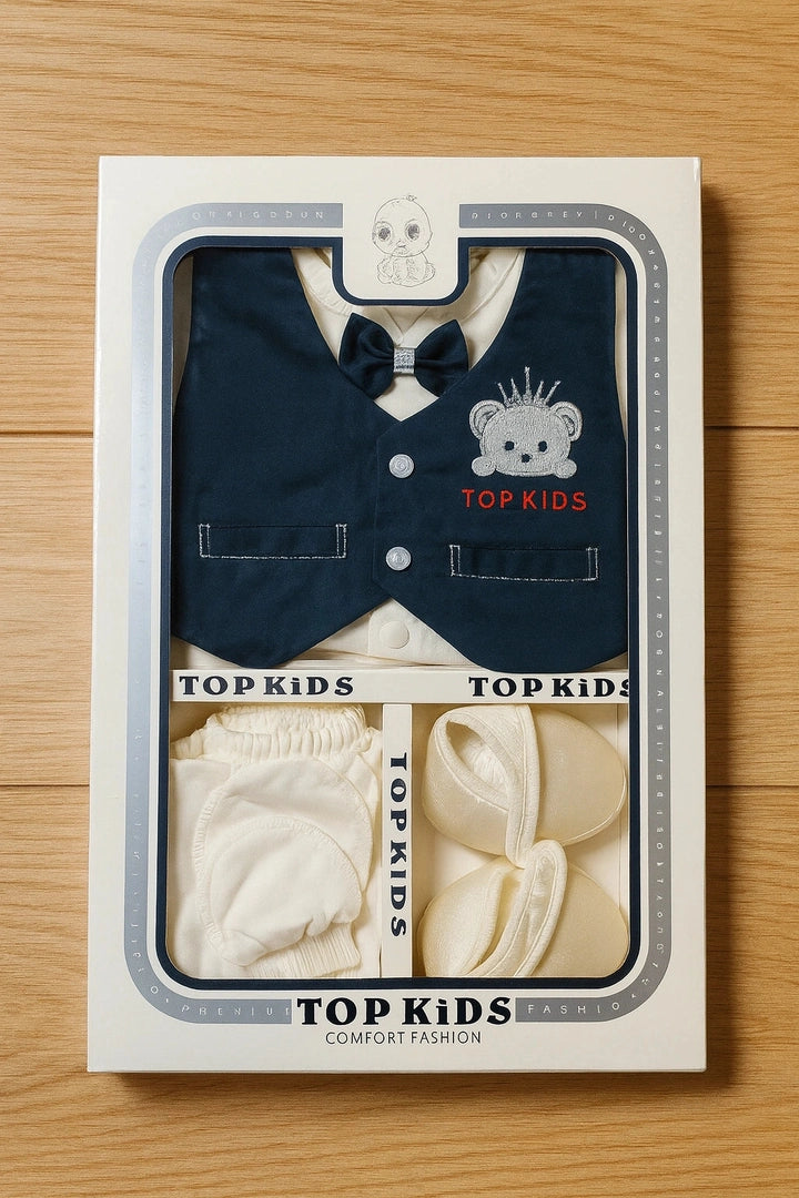 Top Kids GIFT Box  0-3M Bottle Green - Summer Fabric