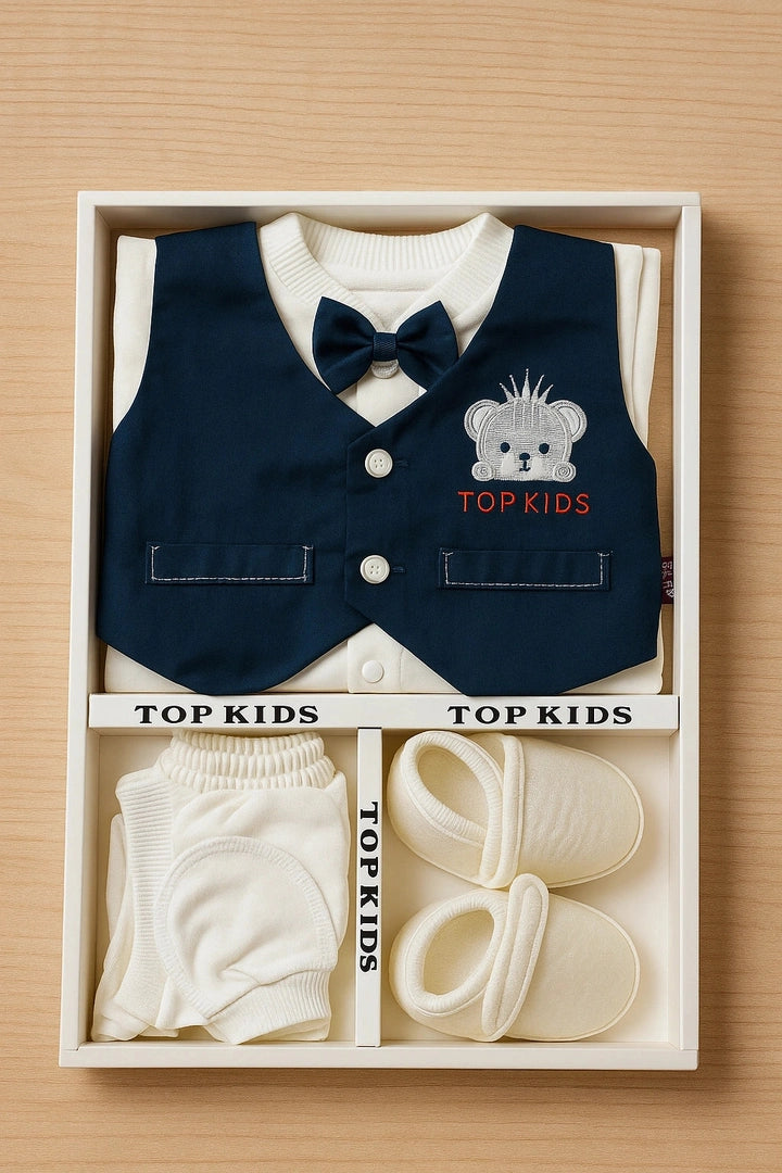 Top Kids GIFT Box  0-3M Bottle Green - Summer Fabric