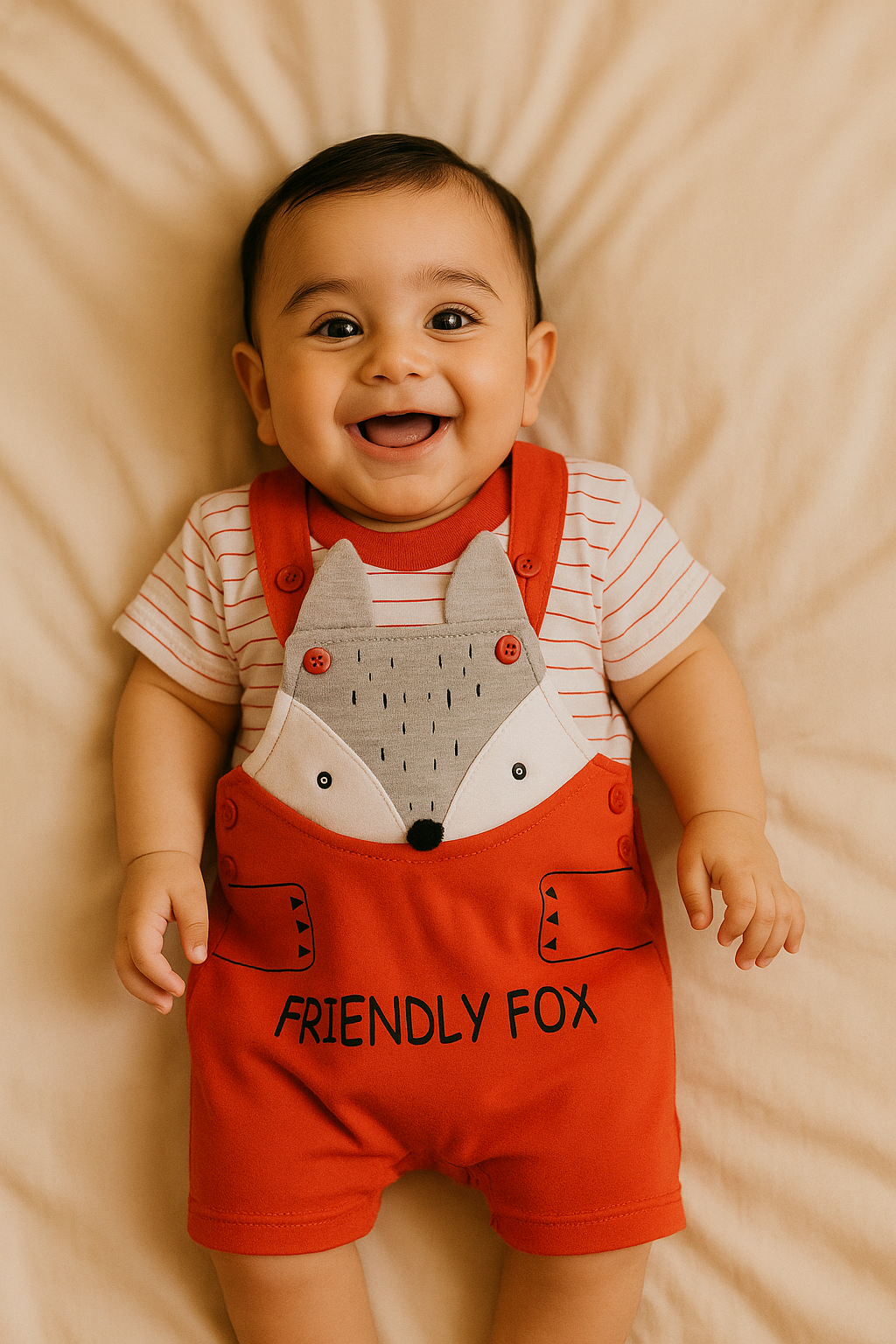 Friendly FOX Red Jumper Suit