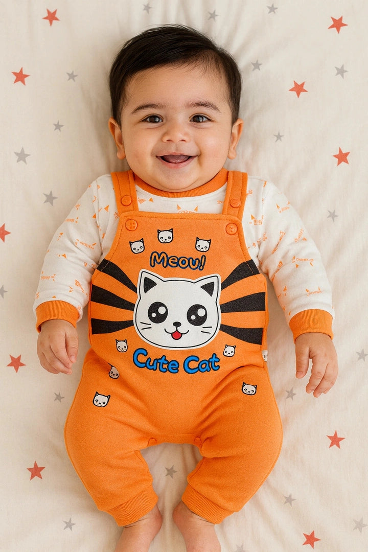 Meou Romper 0-3M - WINTER FLEECE