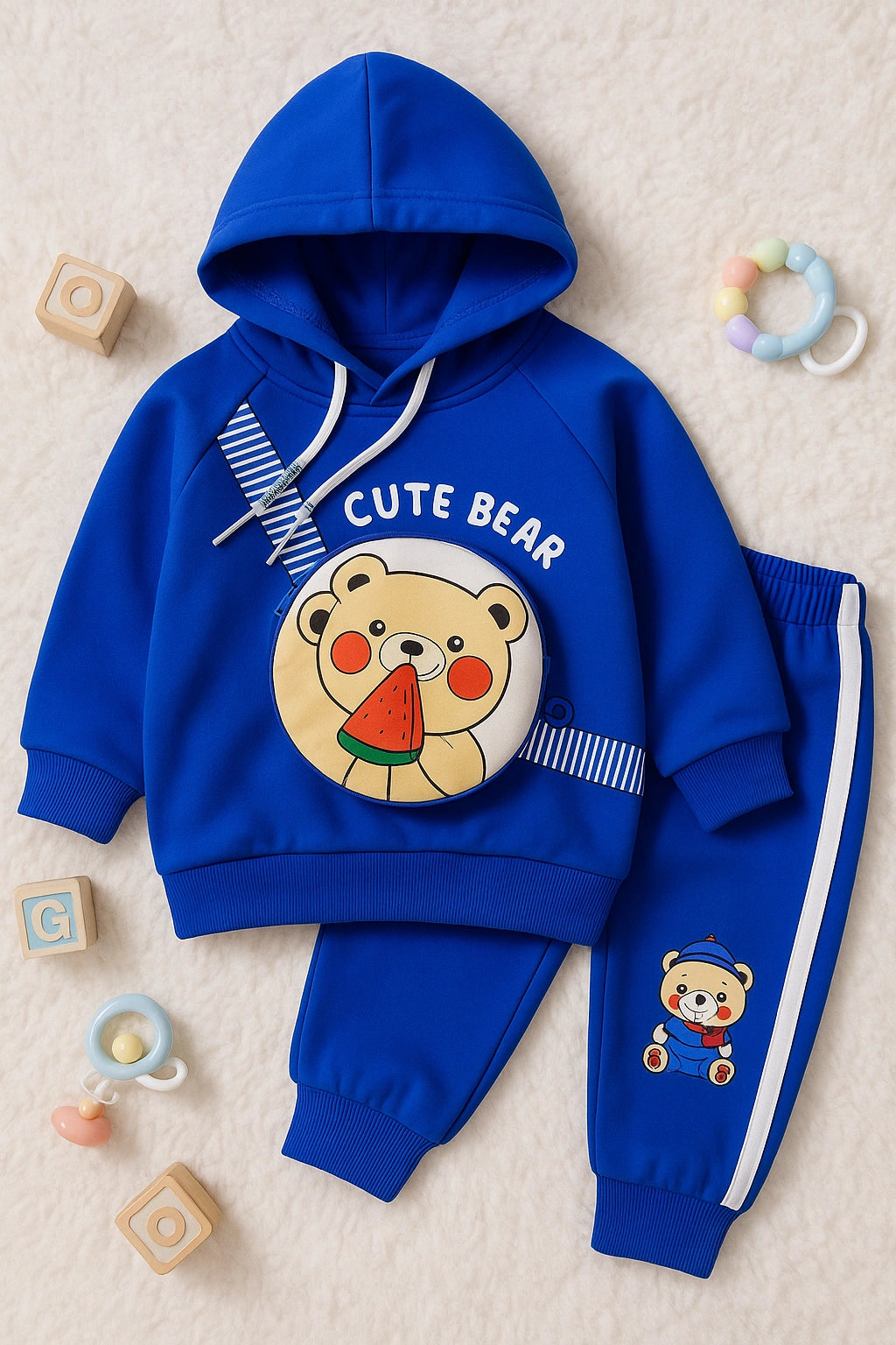 PANDA MELON Hoodie and Trouser - WINTER TERRY