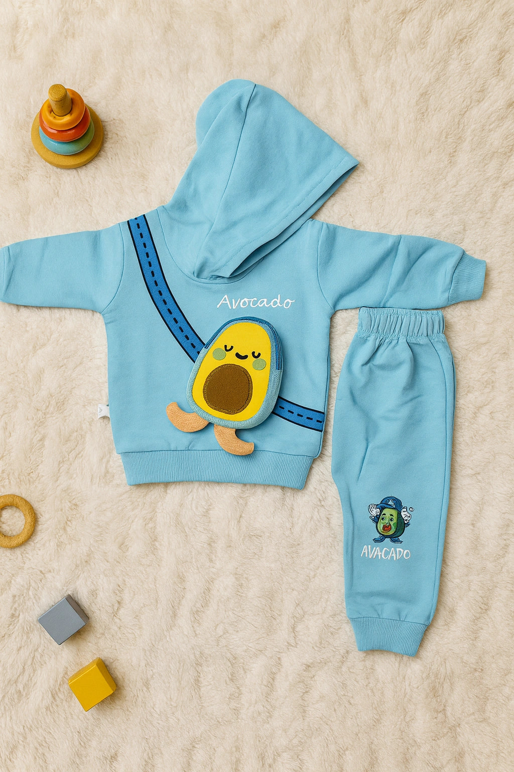 Avocado Hoodie and Trouser - WINTER TERRY