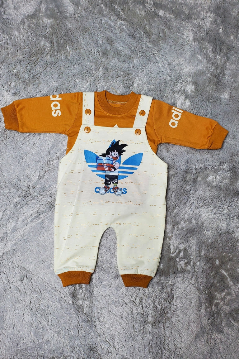 ADI BEN Romper Mustard - SUMMER FABRIC