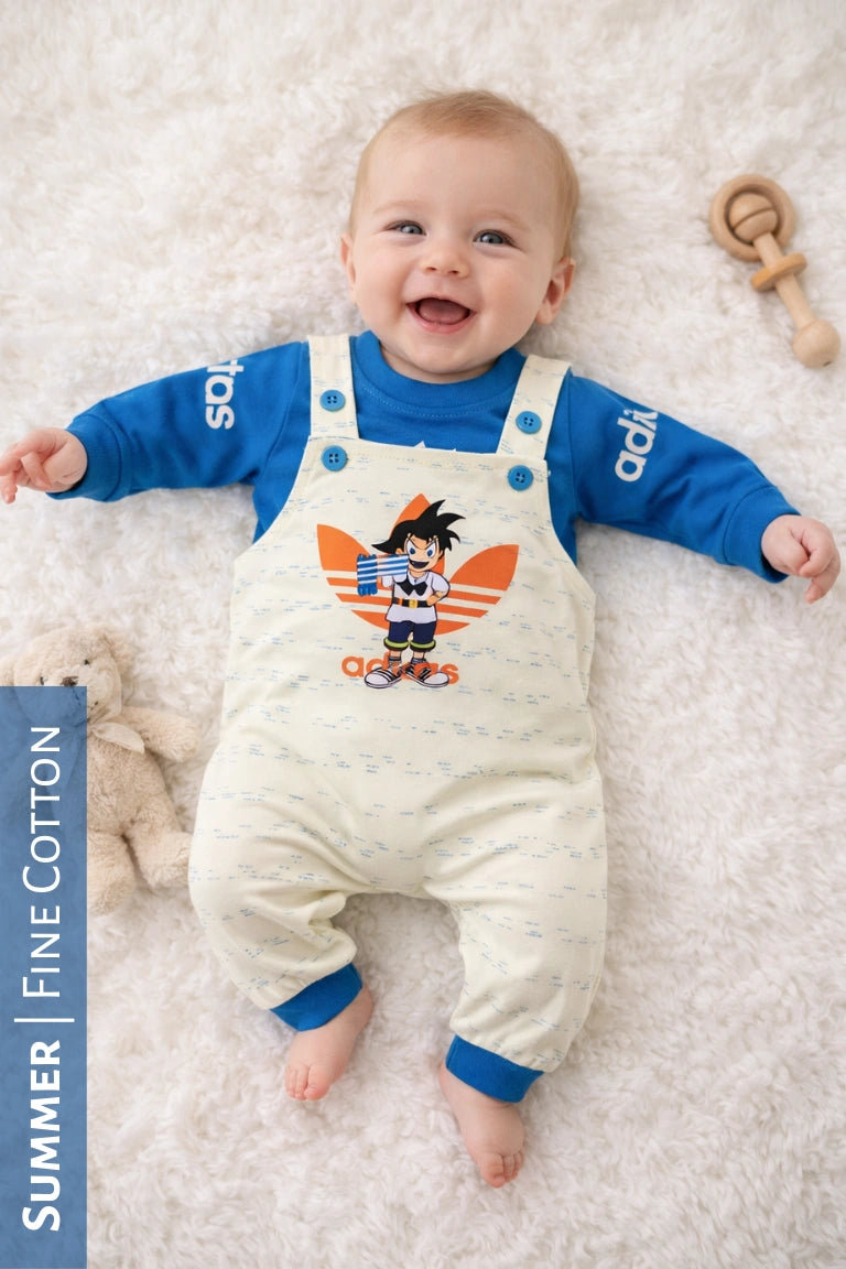 ADI BEN Romper Blue - SUMMER FABRIC