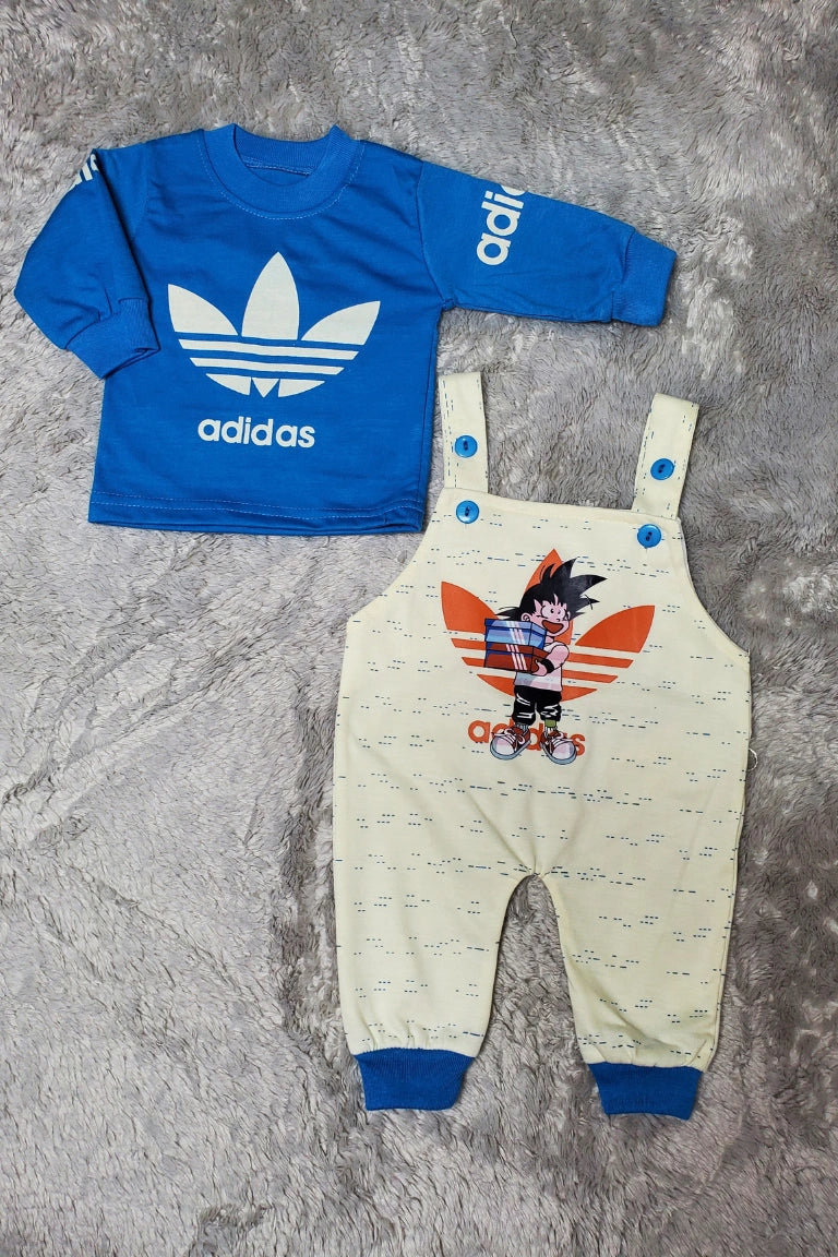 ADI BEN Romper Blue - SUMMER FABRIC