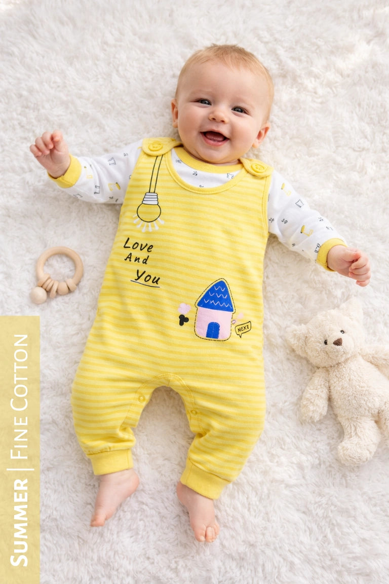 LOVENU Romper Yellow - SUMMER FABRIC