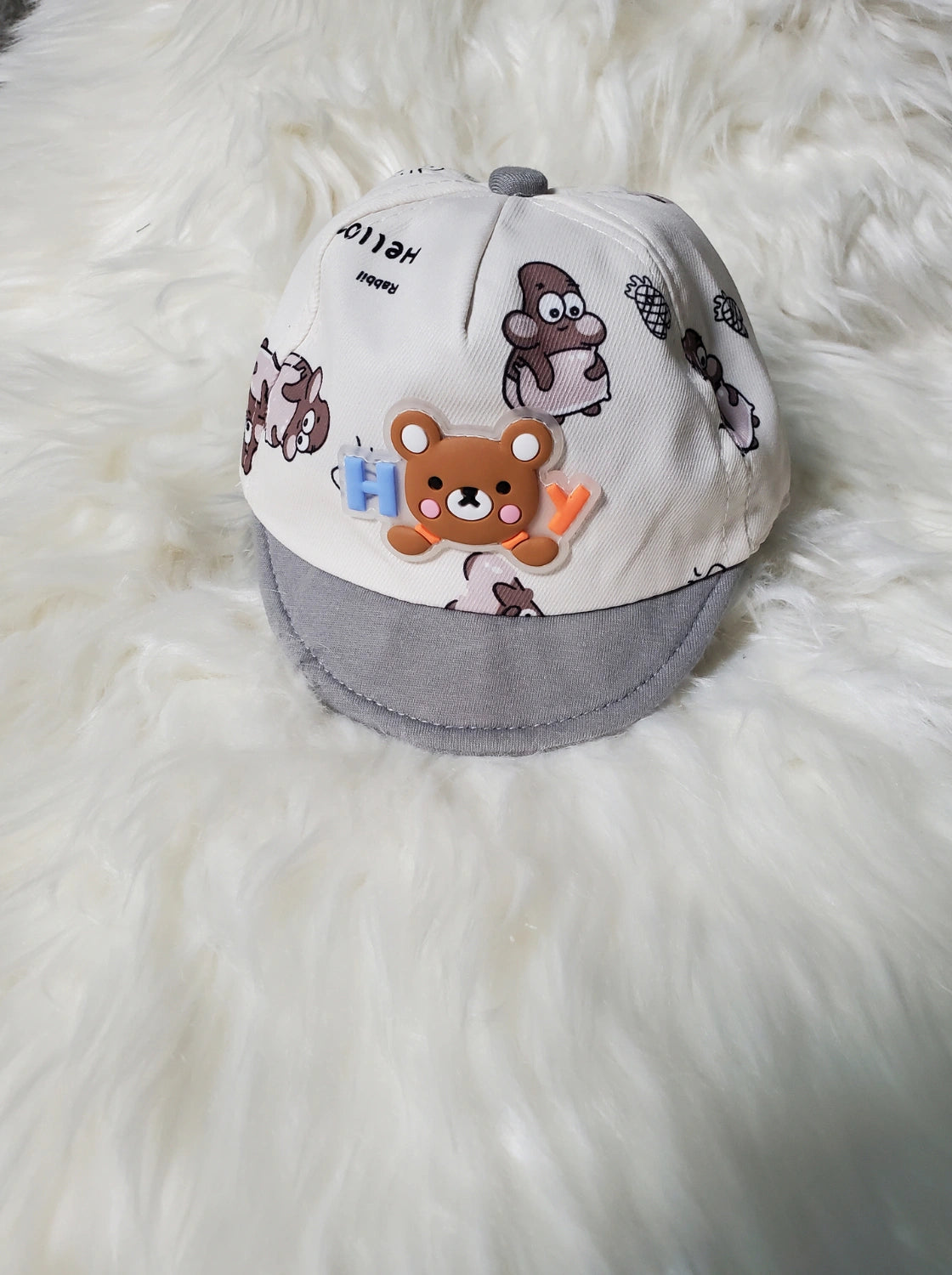 Hey Panda Summer Cap GREY | IMPORTED
