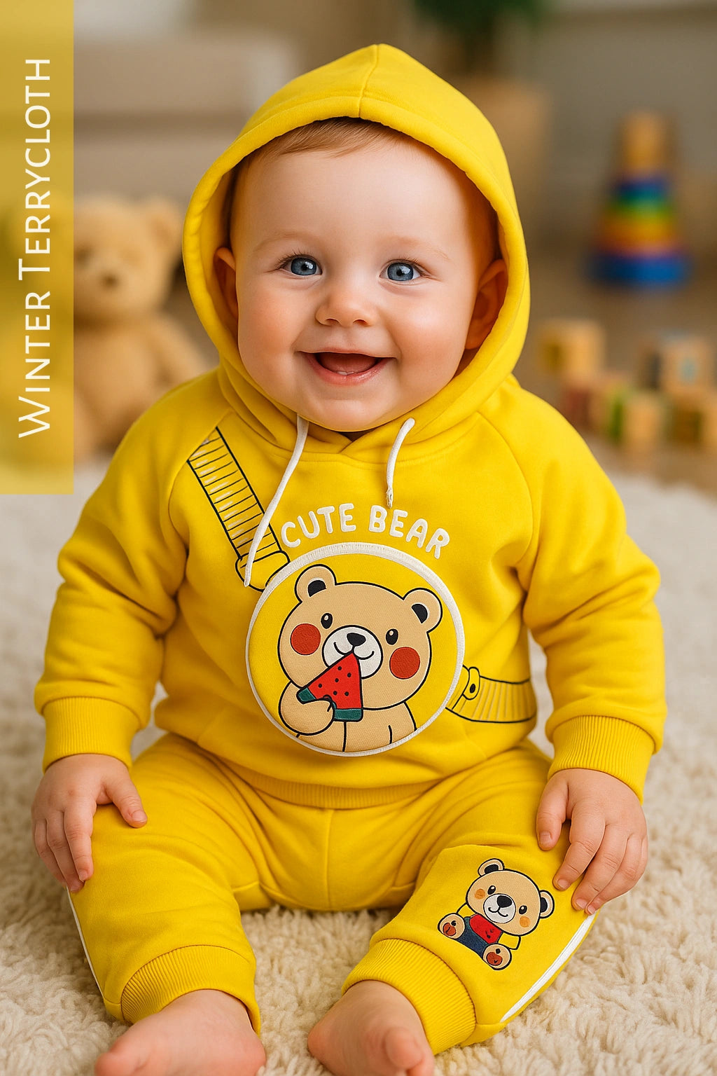 PANDA MELON Hoodie and Trouser - WINTER TERRY