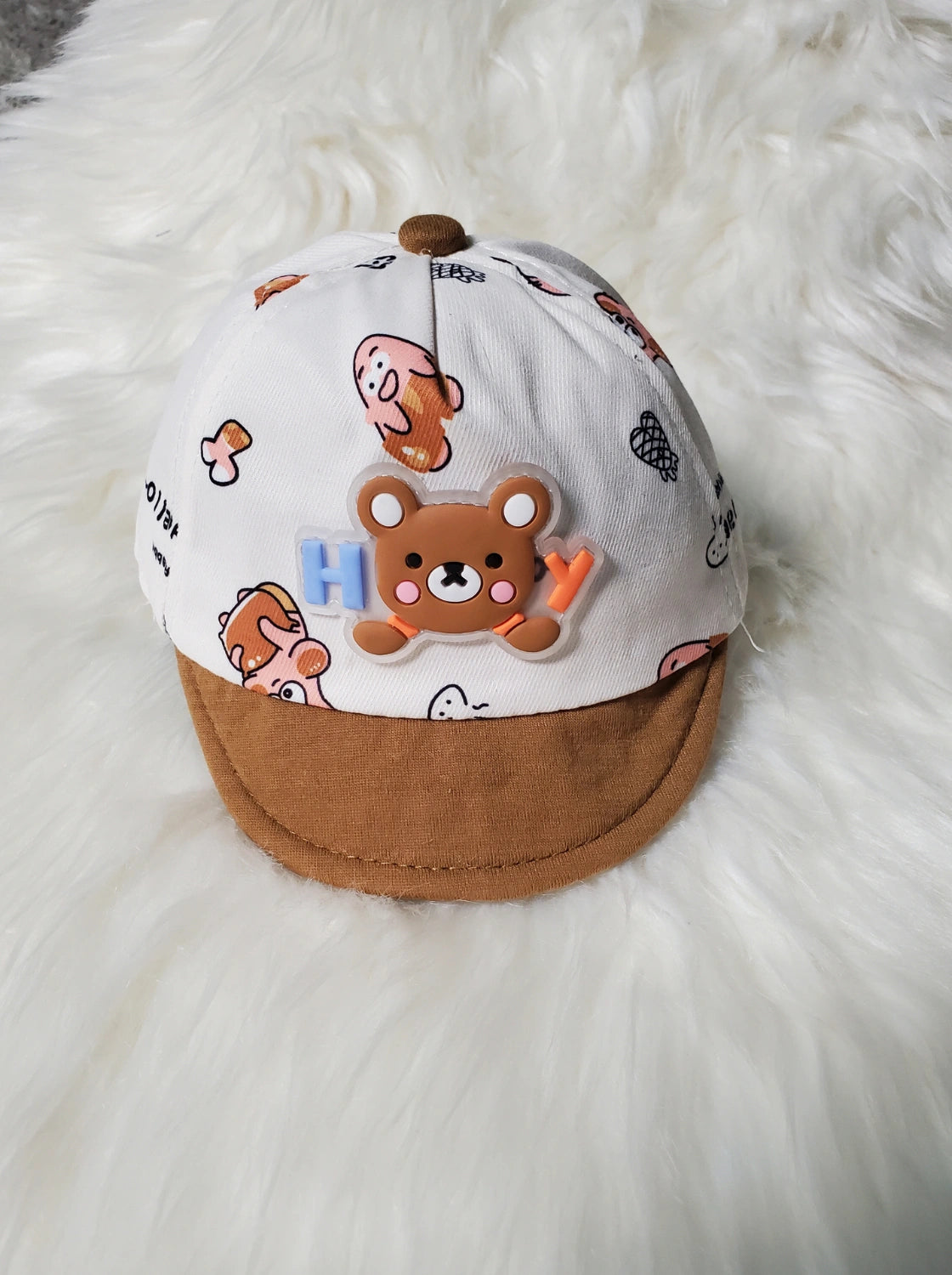 Hey Panda Summer Cap BROWN | IMPORTED