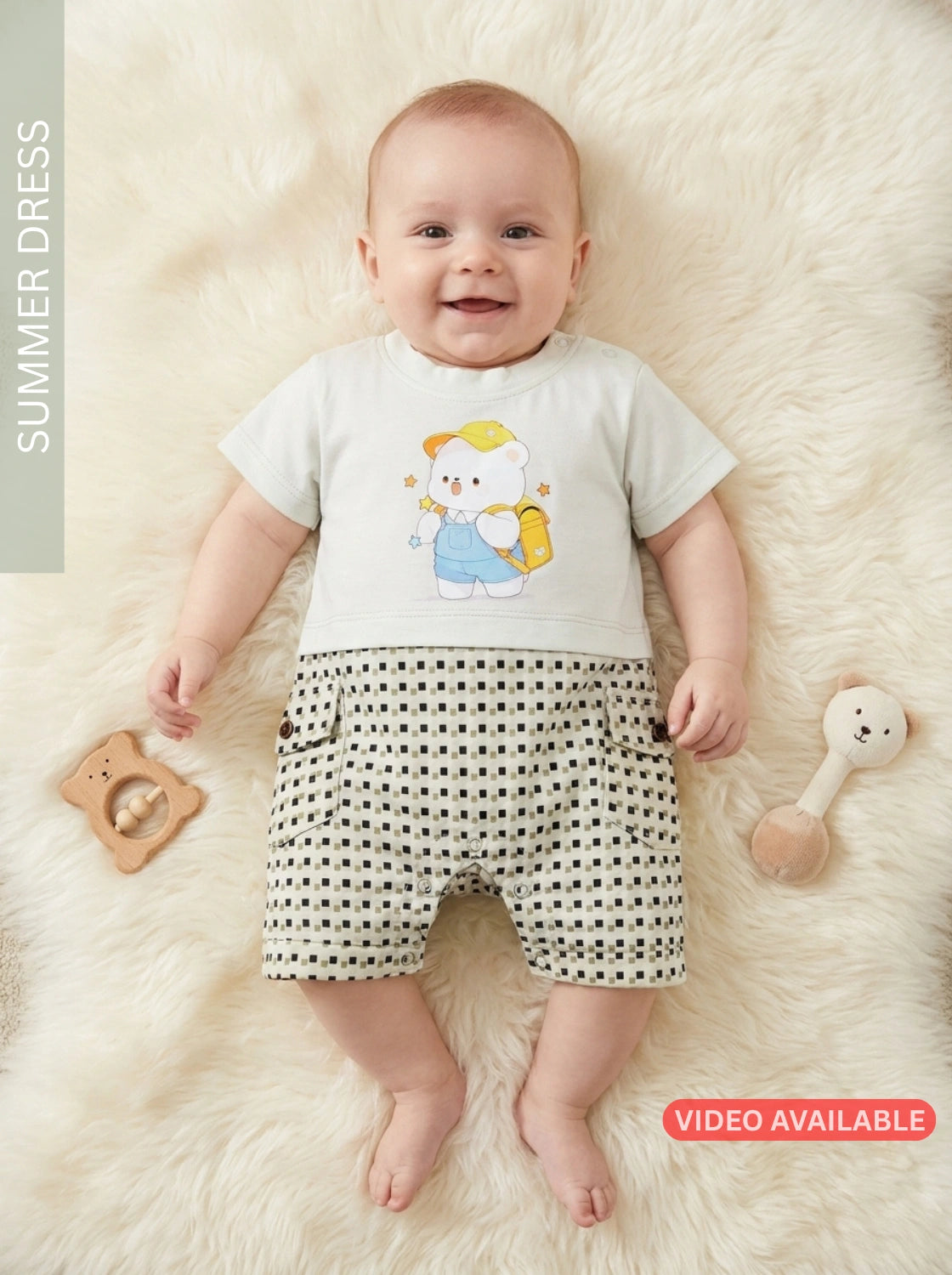 Backpack Panda Pestle | SUMMER FABRIC