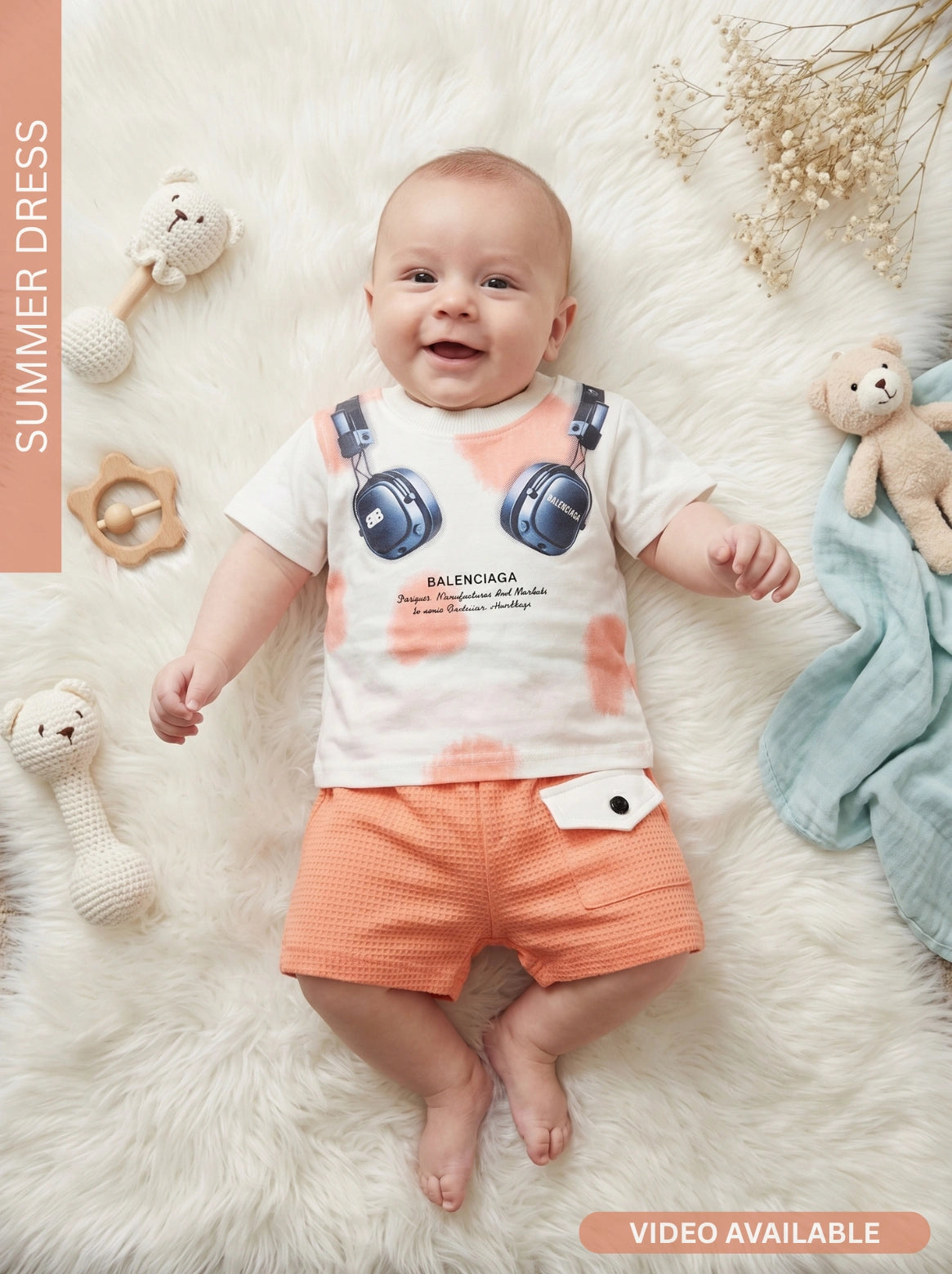 Urban DJ 2-Piece ORANGE - Summer Set