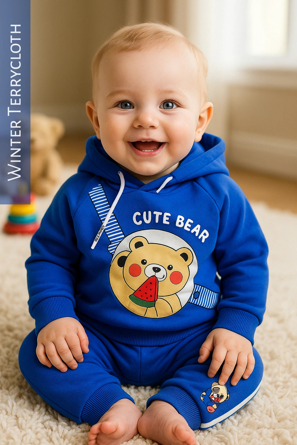 PANDA MELON Hoodie and Trouser - WINTER TERRY