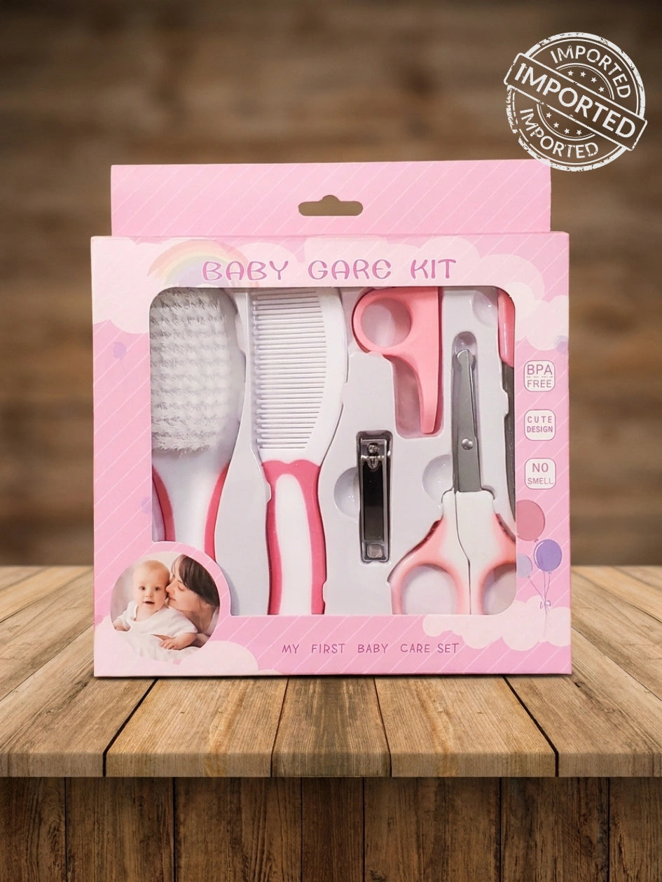 Baby Care Grooming Kit – Essential 6-Piece Nursery Set