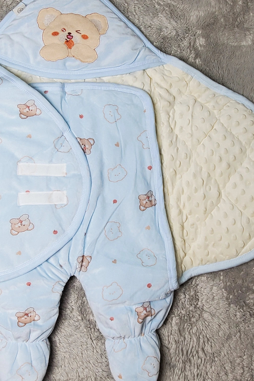 Imported Velvel Swaddle BL Wink 3-9M Baby