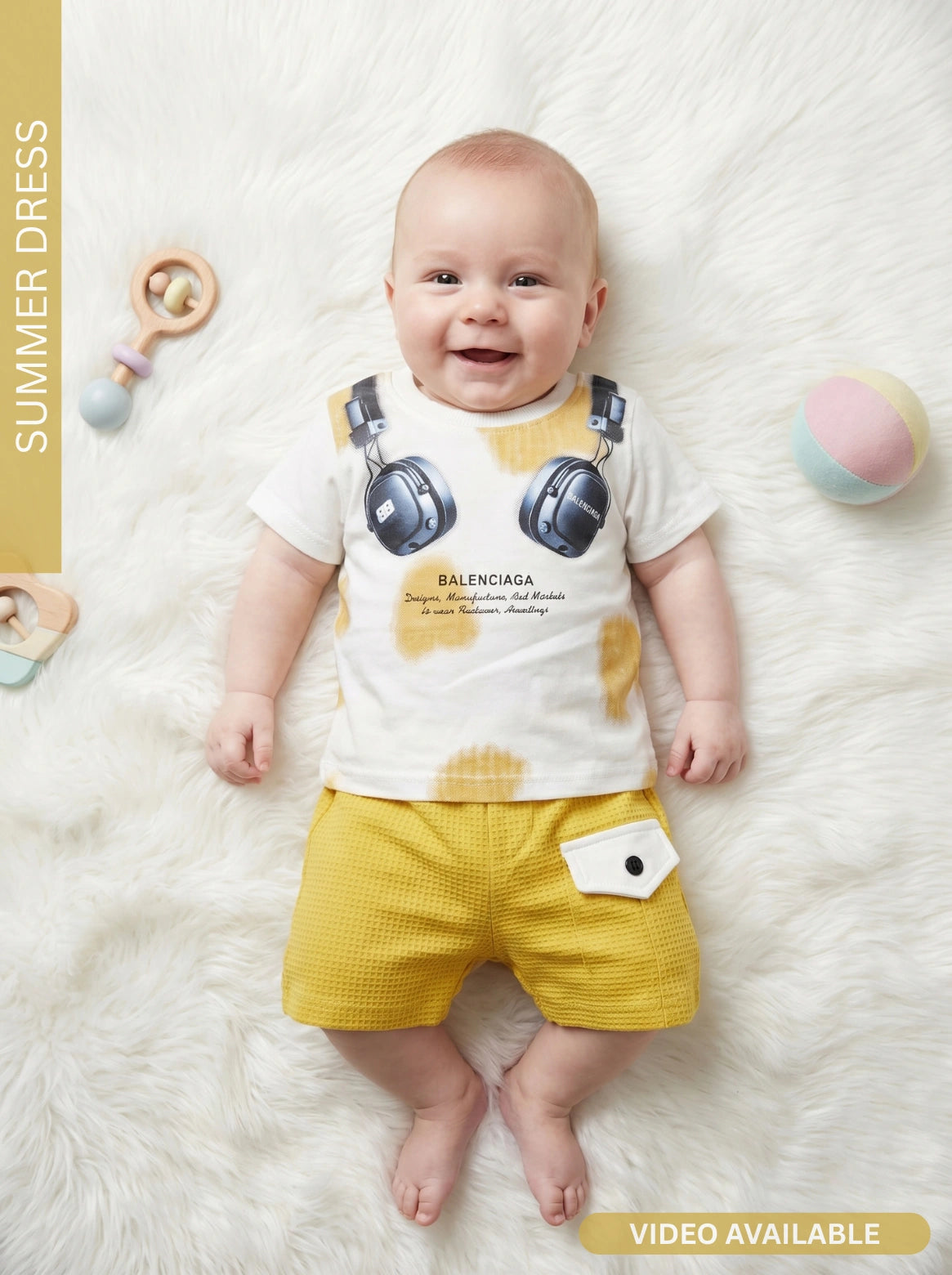 Urban DJ 2-Piece YELLOW - Summer Set
