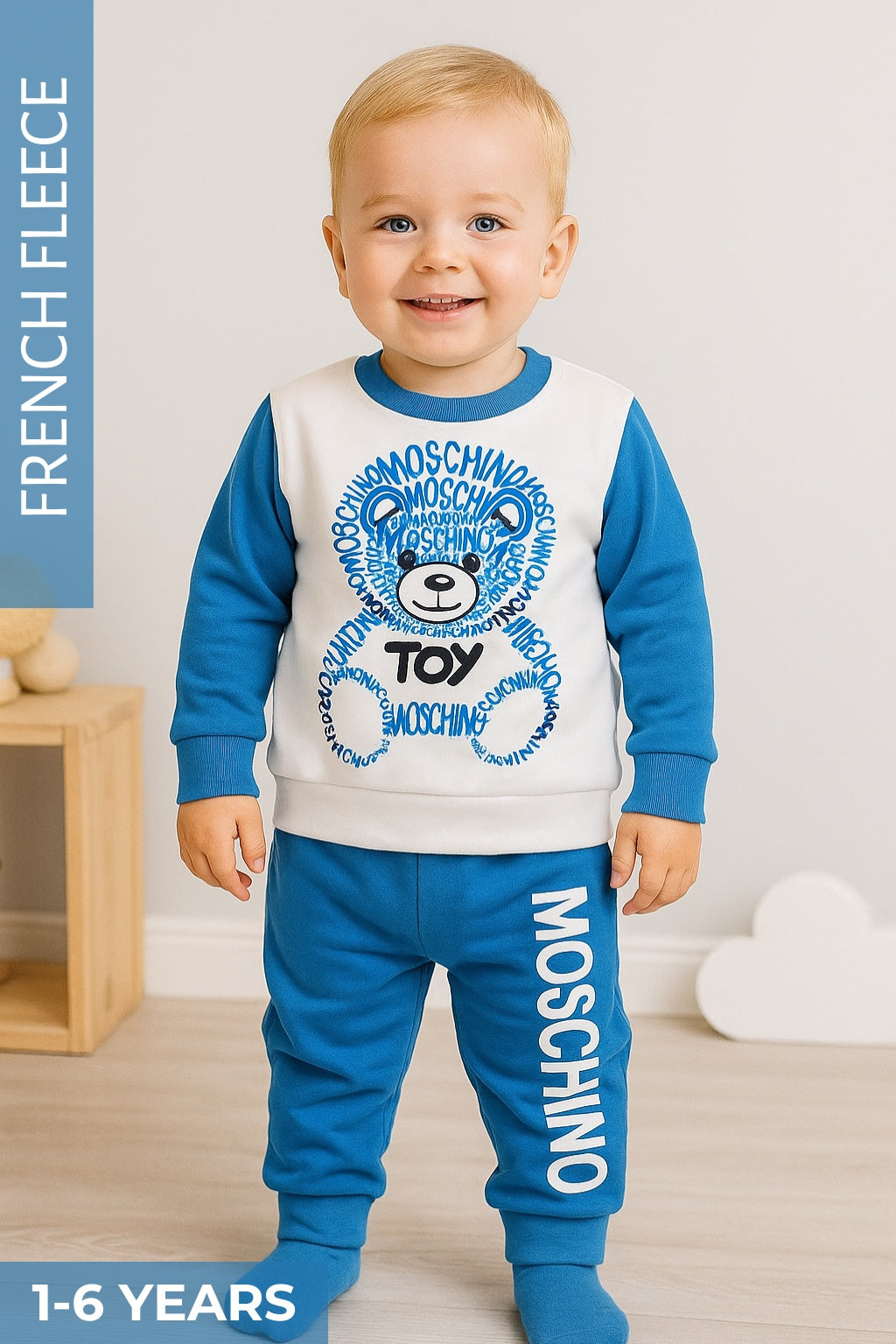 Toy Panda Coord Set - French Fleece