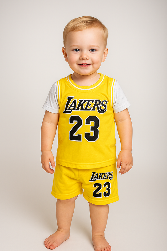 Lake 23 Yellow Shirt + Short Set
