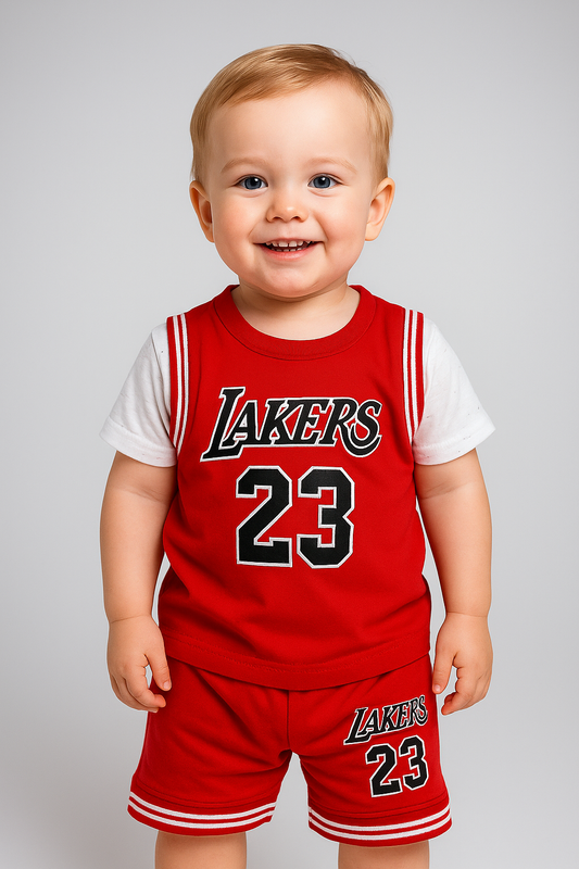 Lake 23 Red Shirt + Short Set