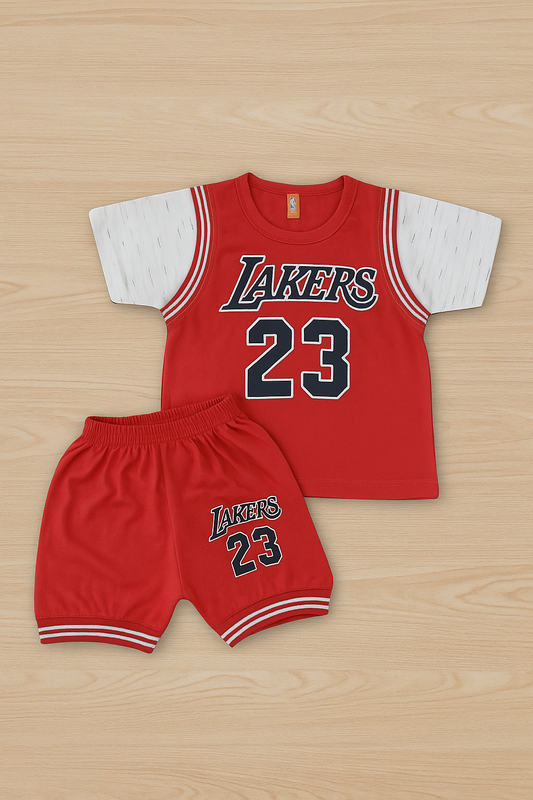 Lake 23 Red Shirt + Short Set