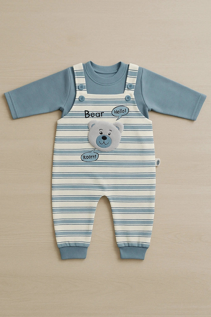 Bingo Bear Blue Romper Suit