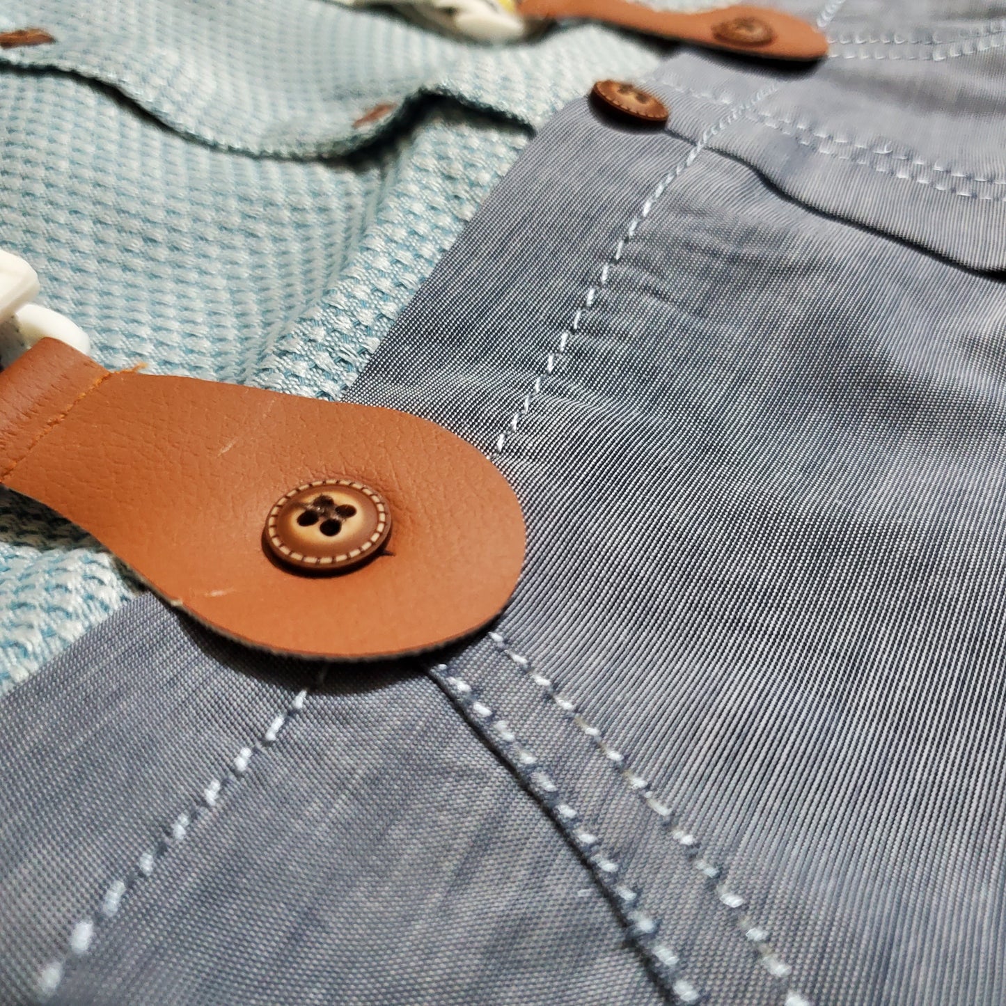Suspender Suit Charcoal Party Wear - Summer Fabric