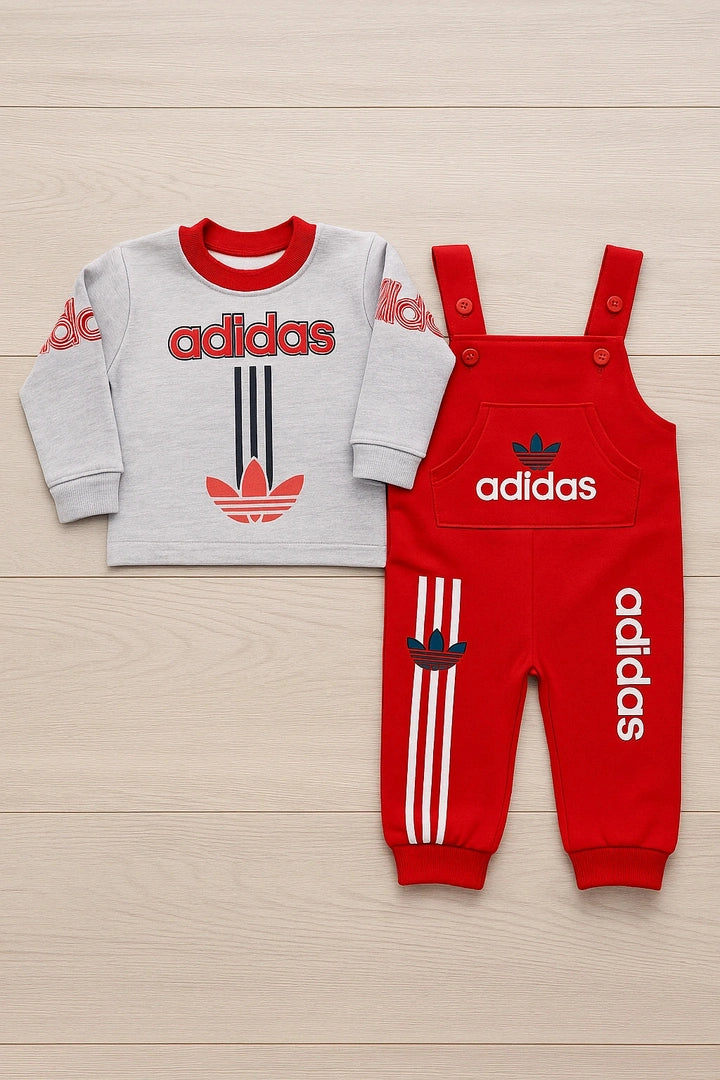 ADI Red Romper Suit - Summer Fabric