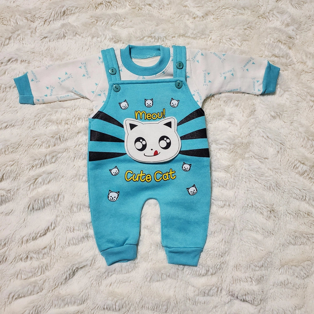 Meou Romper 0-3M - WINTER FLEECE